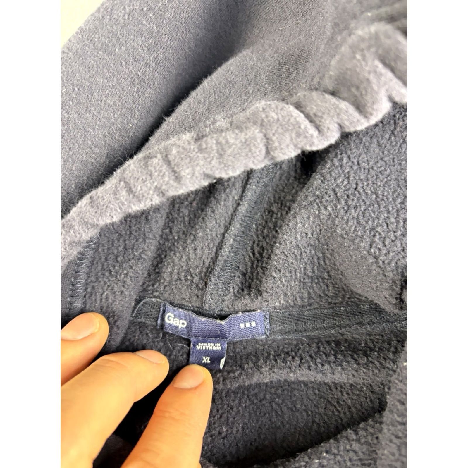Gap VINTAGE Gap Sweatshirt Men’s XL Navy Blue Hoodie Logo Embroidered Crew Neck Pullover Sweatshirt 90s Sports Logo Men XL Blue Size US XL / EU 56 / 4 - 3 Thumbnail