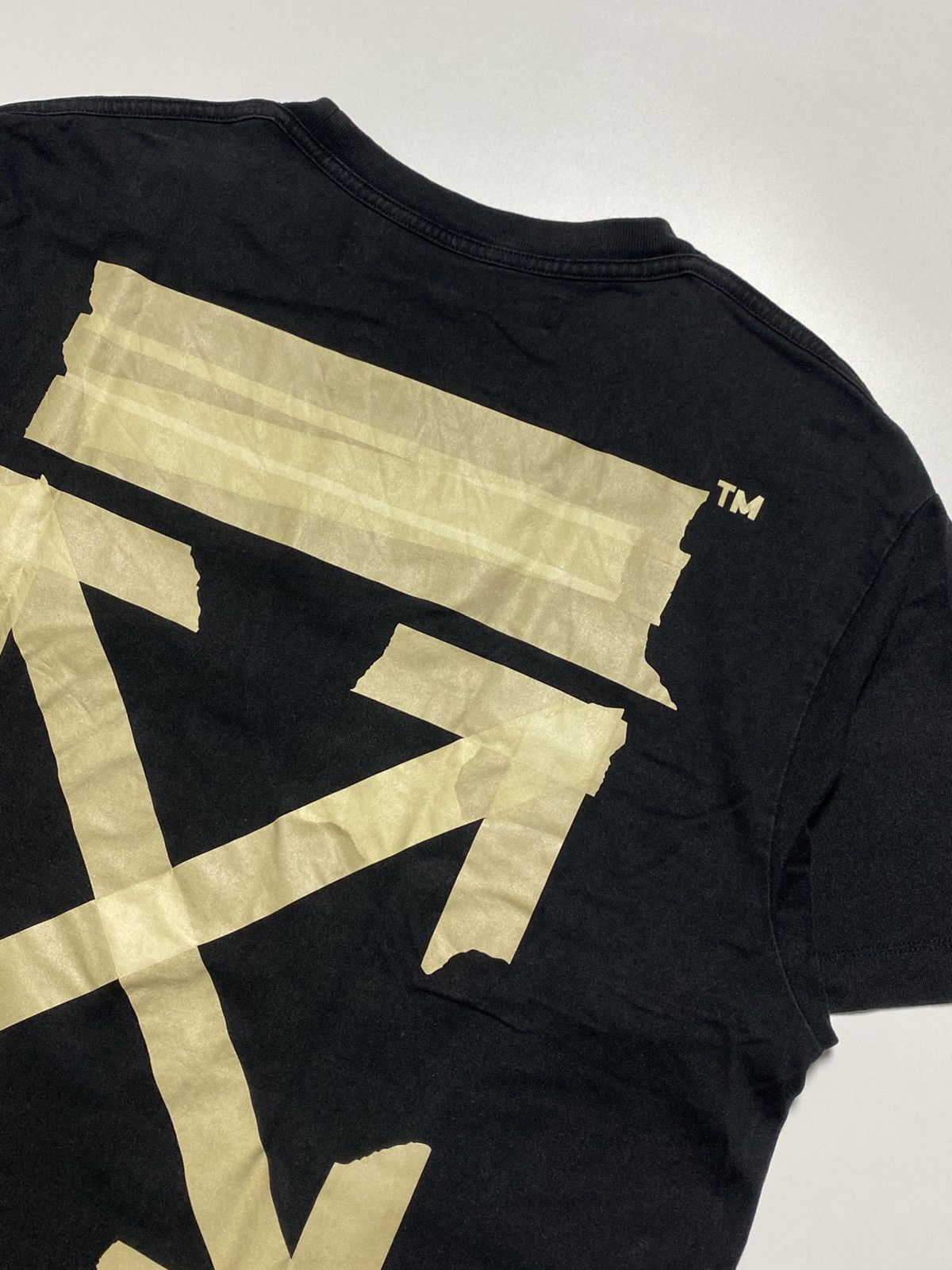 Off-White Off-White Tape Arrows T-Shirt Size US L / EU 52-54 / 3 - 3 Thumbnail