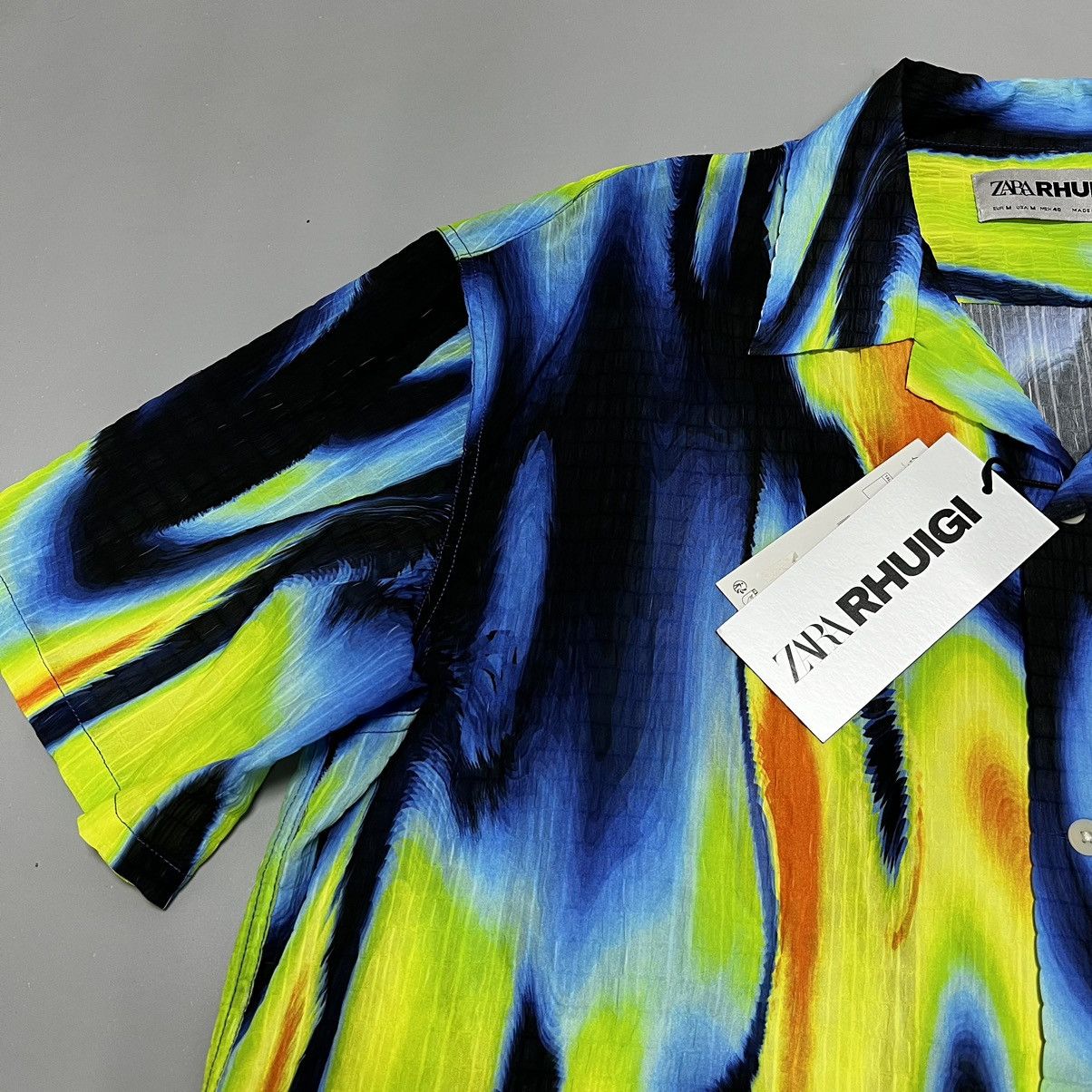 Rhude × Zara RHUDE x Zara NEW Tie Dye Oversized shirt Rhuigi NEW Size US M / EU 48-50 / 2 - 11 Thumbnail