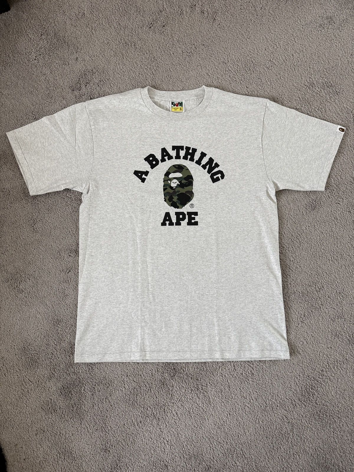 Bape BAPE 1st Camo College Tee Size US XL / EU 56 / 4 - 1 Thumbnail