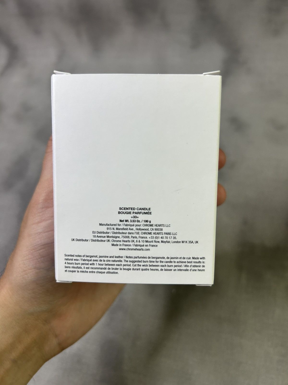 Chrome Hearts chrome hearts scented candle Size ONE SIZE - 5 Thumbnail