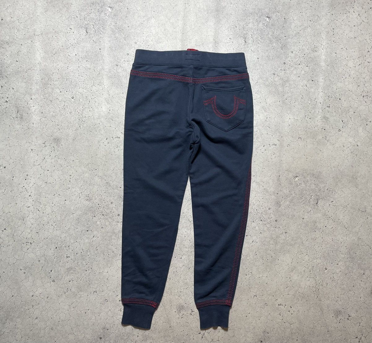 Japanese Brand × True Religion Vintage Joggers Pants Baggy True Religion Y2K Rap Big Logo Size US 30 / EU 46 - 2 Thumbnail