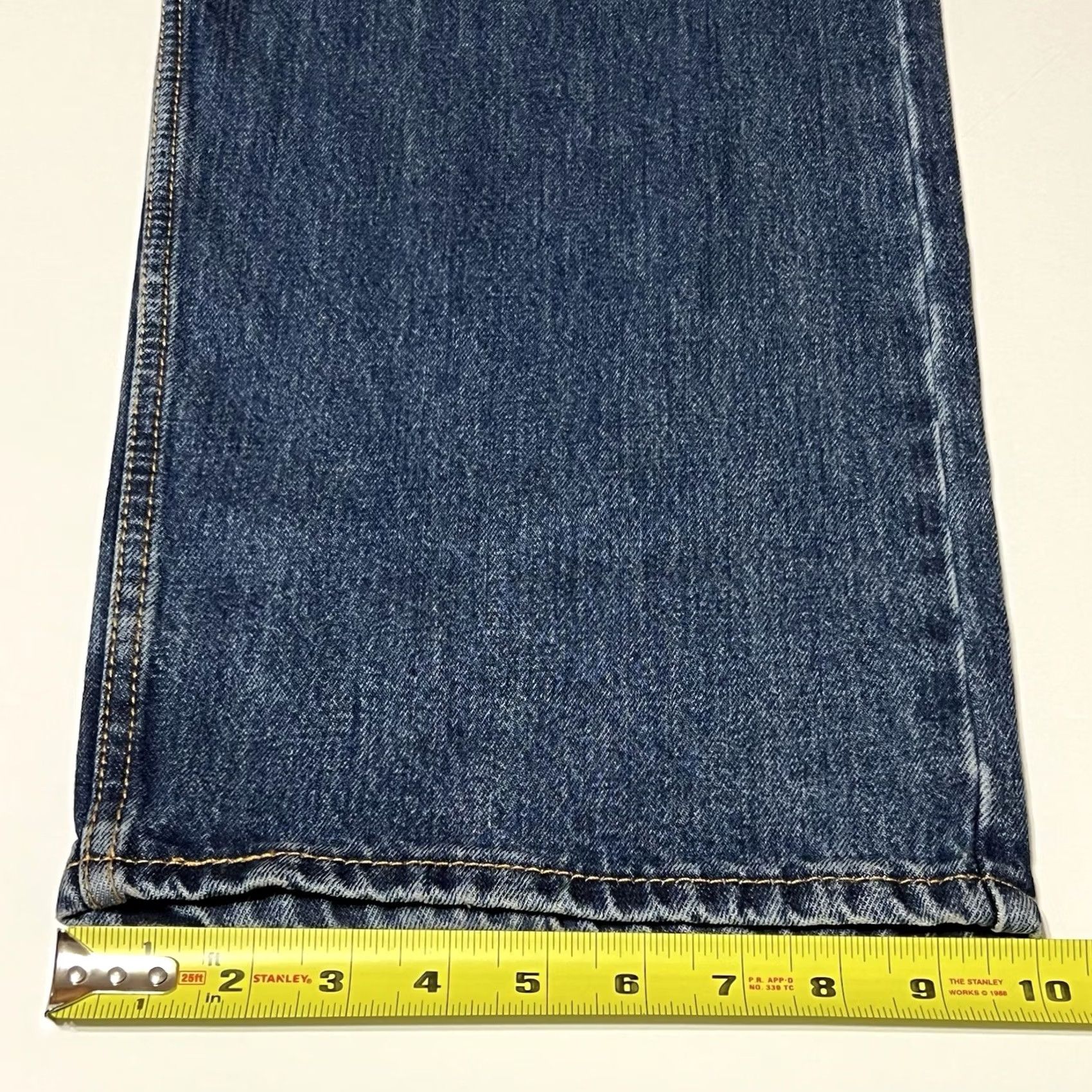 Levi's Levi's 505 Jeans Mens Big Tall 46x34 Blue Denim Straight NWT Work Pants 5-Pocket Size US 30 / EU 46 - 7 Thumbnail