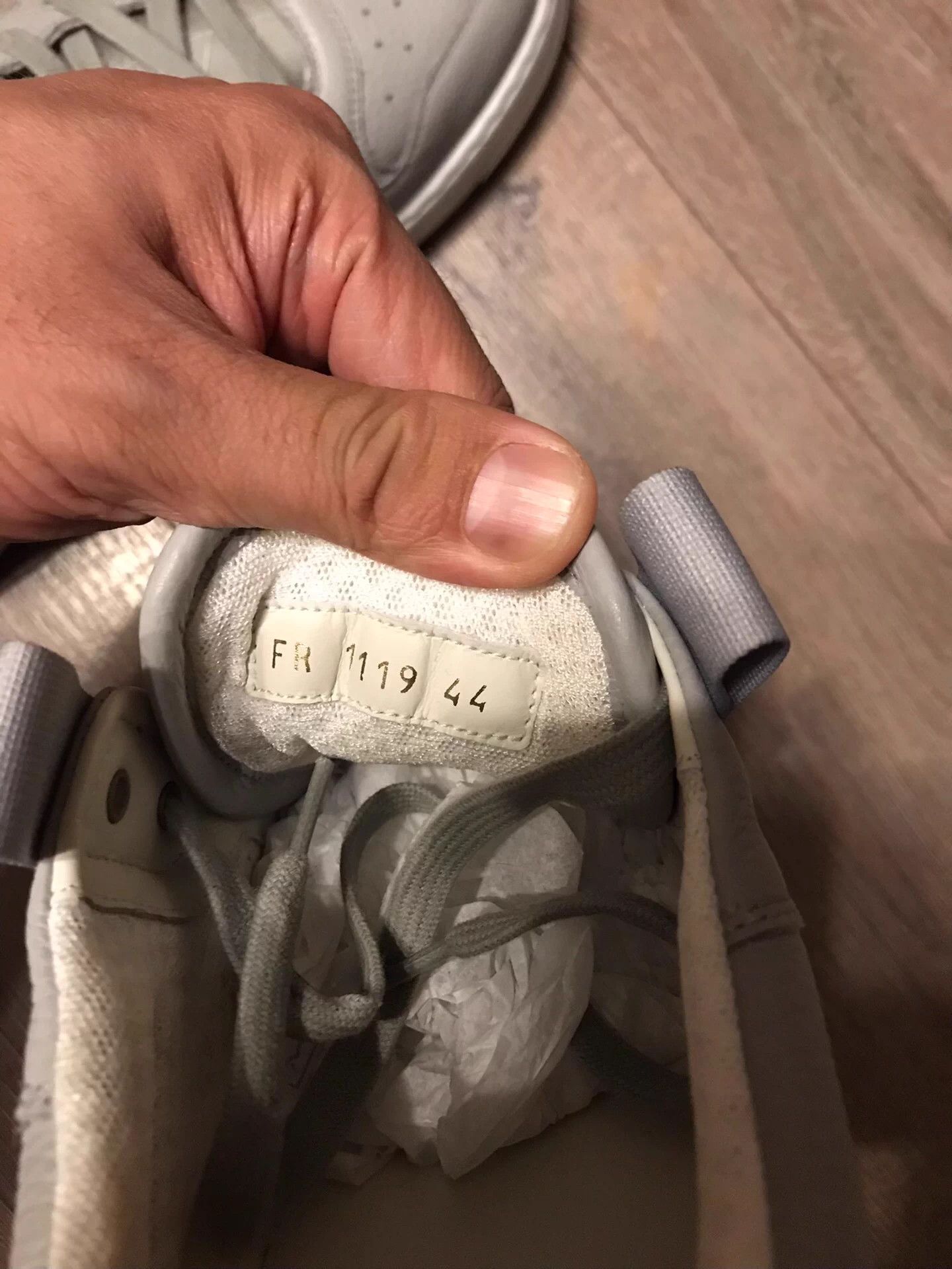 Givenchy Givenchy 44 Cement Gray Leather Trainers Size US 11 / EU 44 - 8 Thumbnail