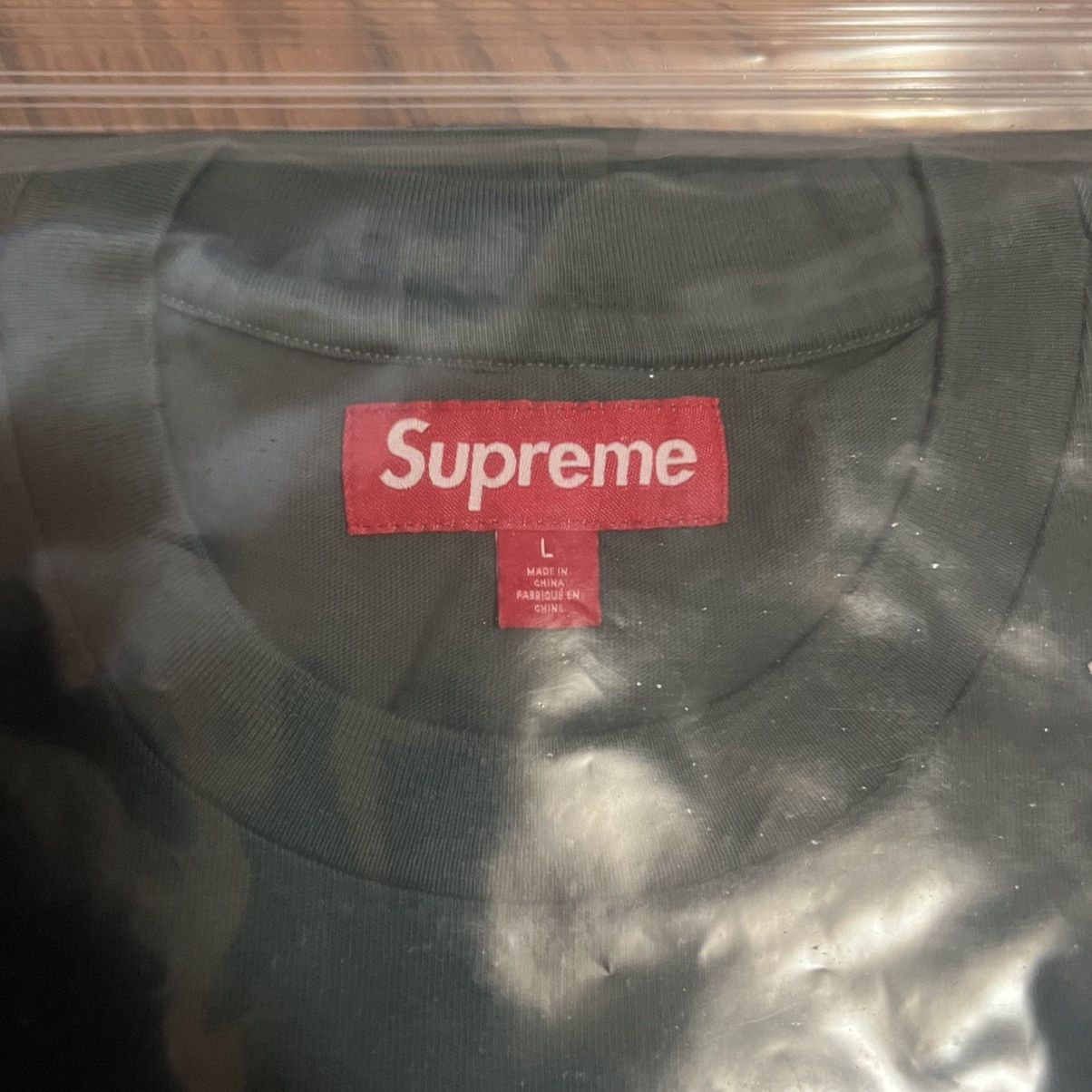 Supreme Supreme Reflective Longsleeve L/S Top Green Size: Large Size US L / EU 52-54 / 3 - 4 Thumbnail