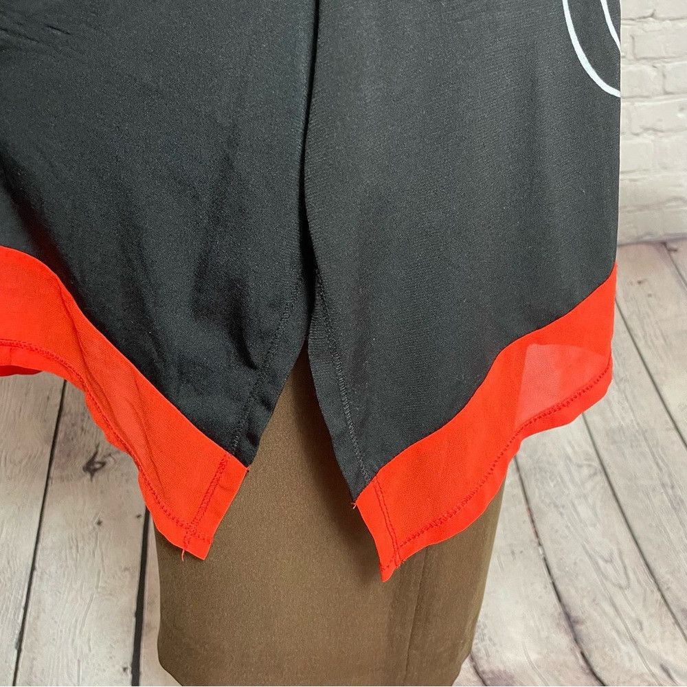 Other Patrizia Luca Black Red Short Sleeve Top Size S Size S / US 4 / IT 40 - 5 Thumbnail