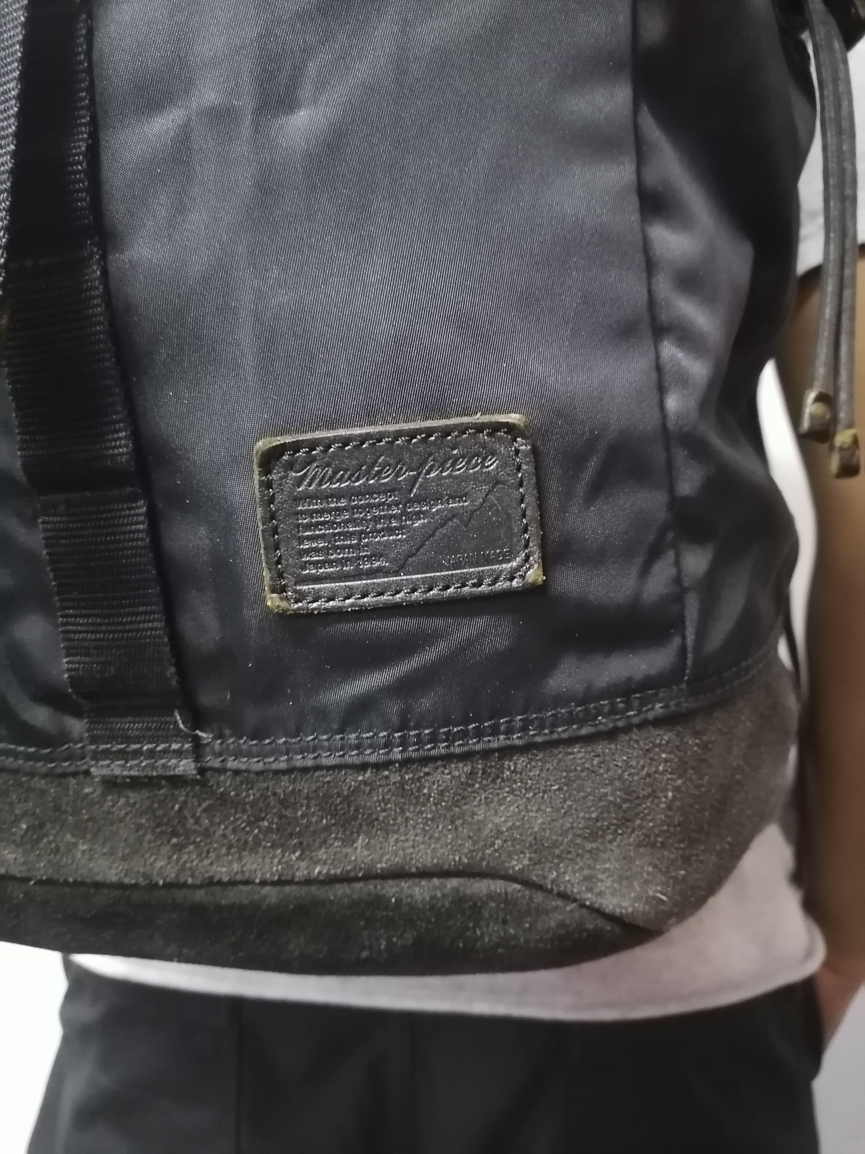 Japanese Brand Journal Standard x Masterpiece Triple Black Bagpack Size ONE SIZE - 2 Thumbnail