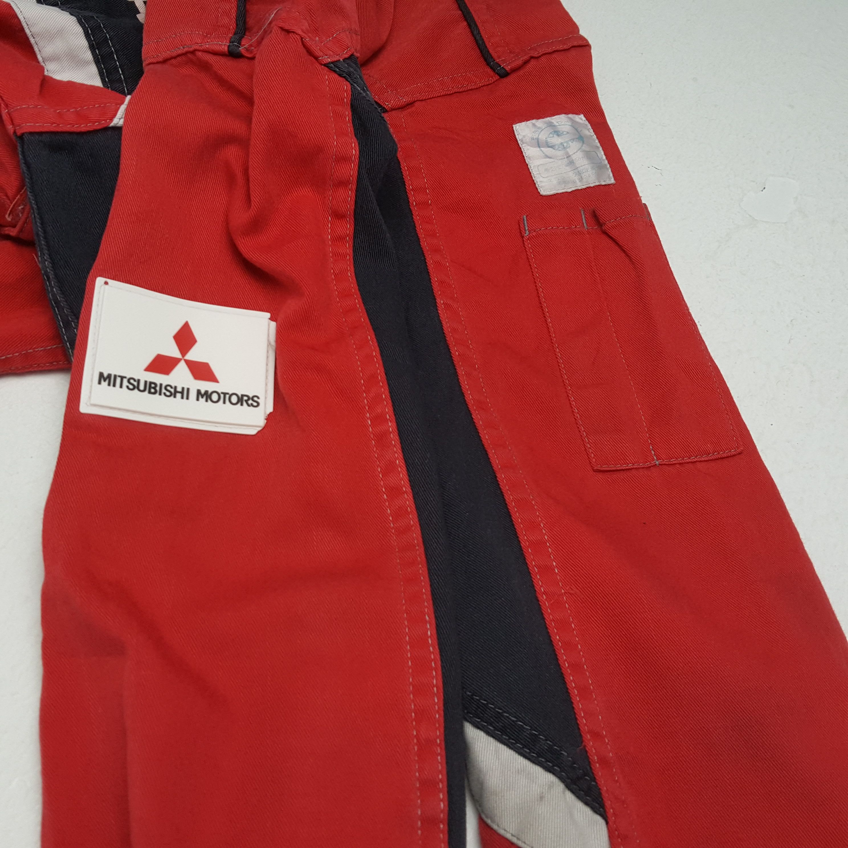Vintage MITSUBISHI RALLI ART Japanese Motorsports Coverall Jacket Size US M / EU 48-50 / 2 - 11 Thumbnail