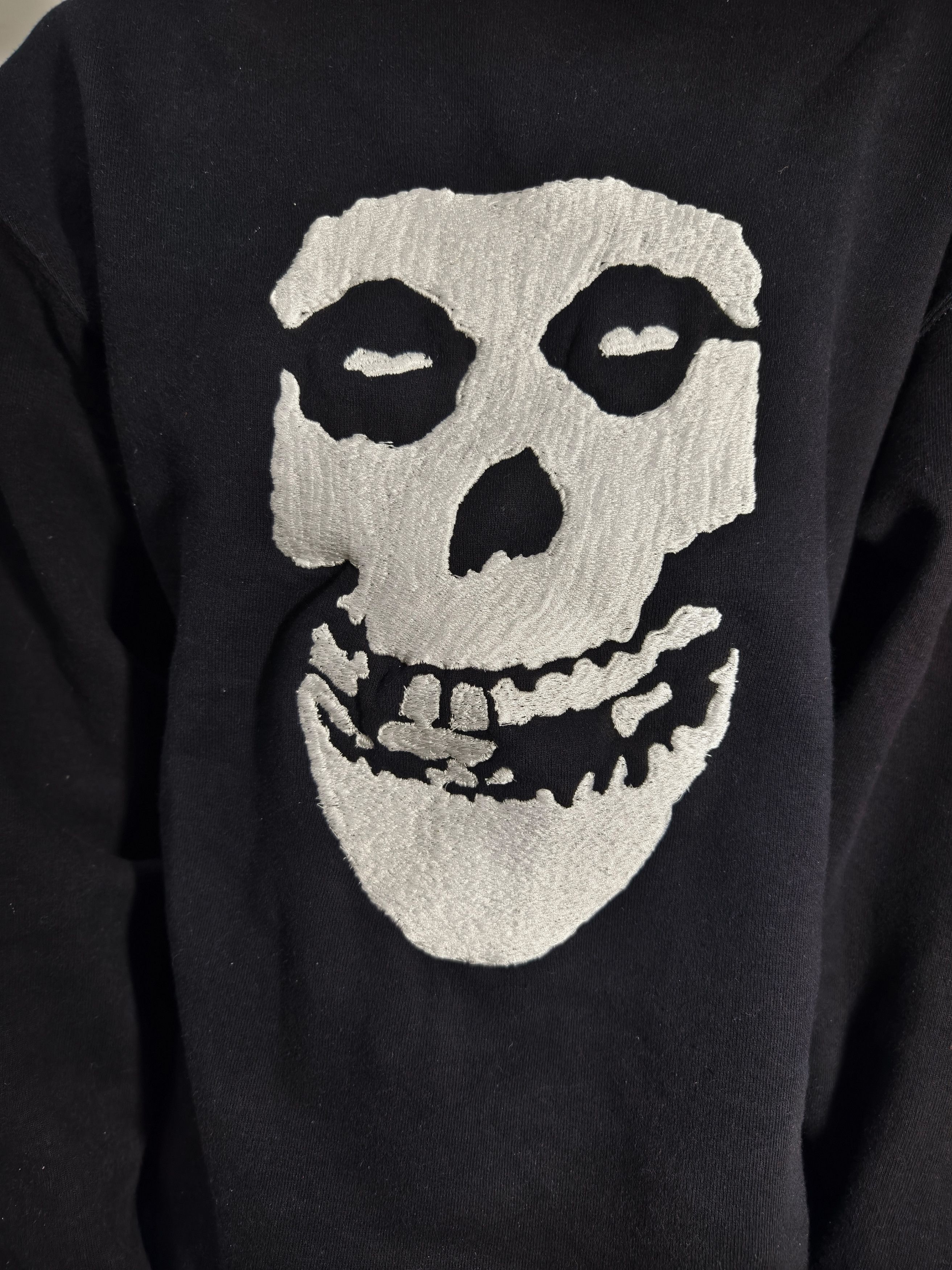 Other Handmade misfits embroidery sweathsirt Size US L / EU 52-54 / 3 - 3 Thumbnail