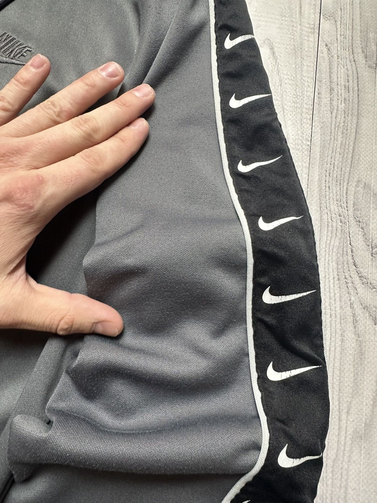 Nike × Vintage Vintage Nike Track suit swoosh logo grey size M Size US M / EU 48-50 / 2 - 8 Thumbnail