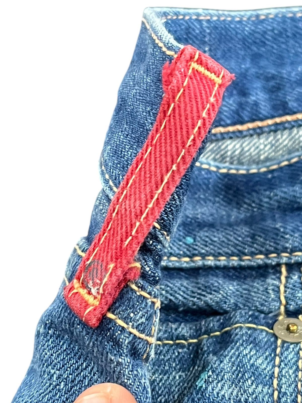 LVC × Levi's × Levi's Vintage Clothing Vintage Levi’s 201 Selvedge Paint Splatter Denim Size US 32 / EU 48 - 7 Thumbnail