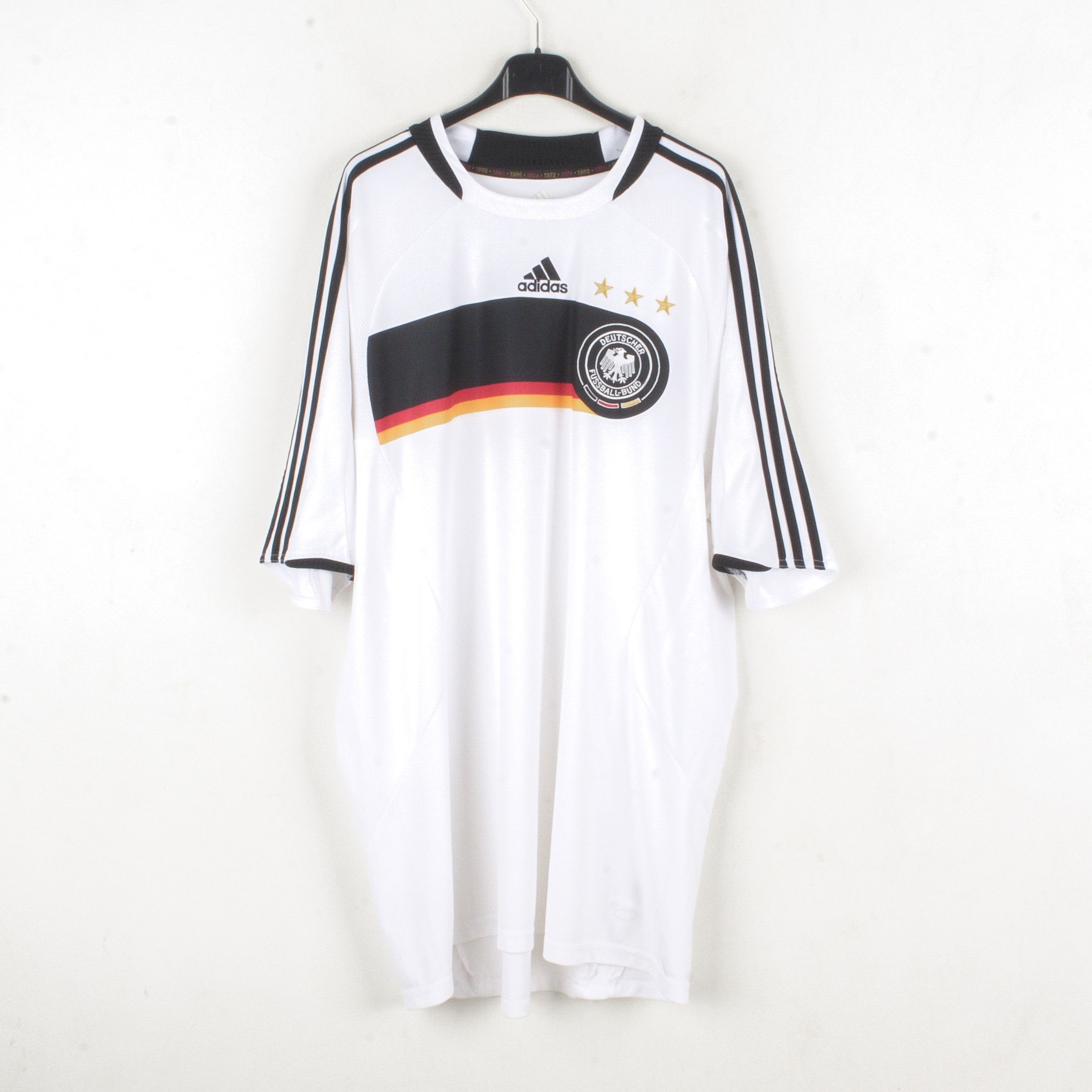 Adidas Germany Men 2XL Football Home Jersey UEFA EURO 2008 2009 Top Size US XXL / EU 58 / 5 - 1 Thumbnail