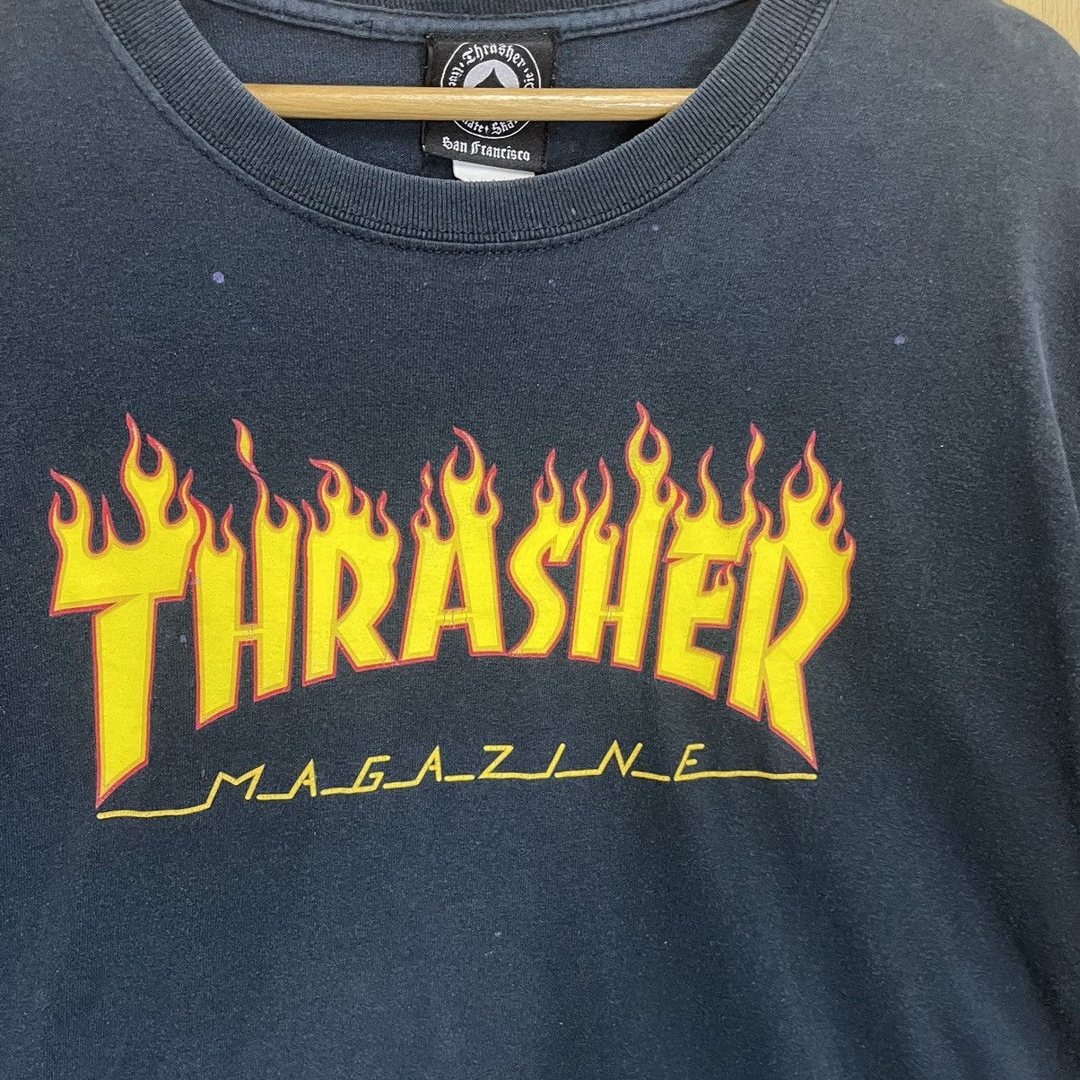Thrasher Thrasher Skaterboard Magazine Big Logo Tee Size US M / EU 48-50 / 2 - 5 Thumbnail