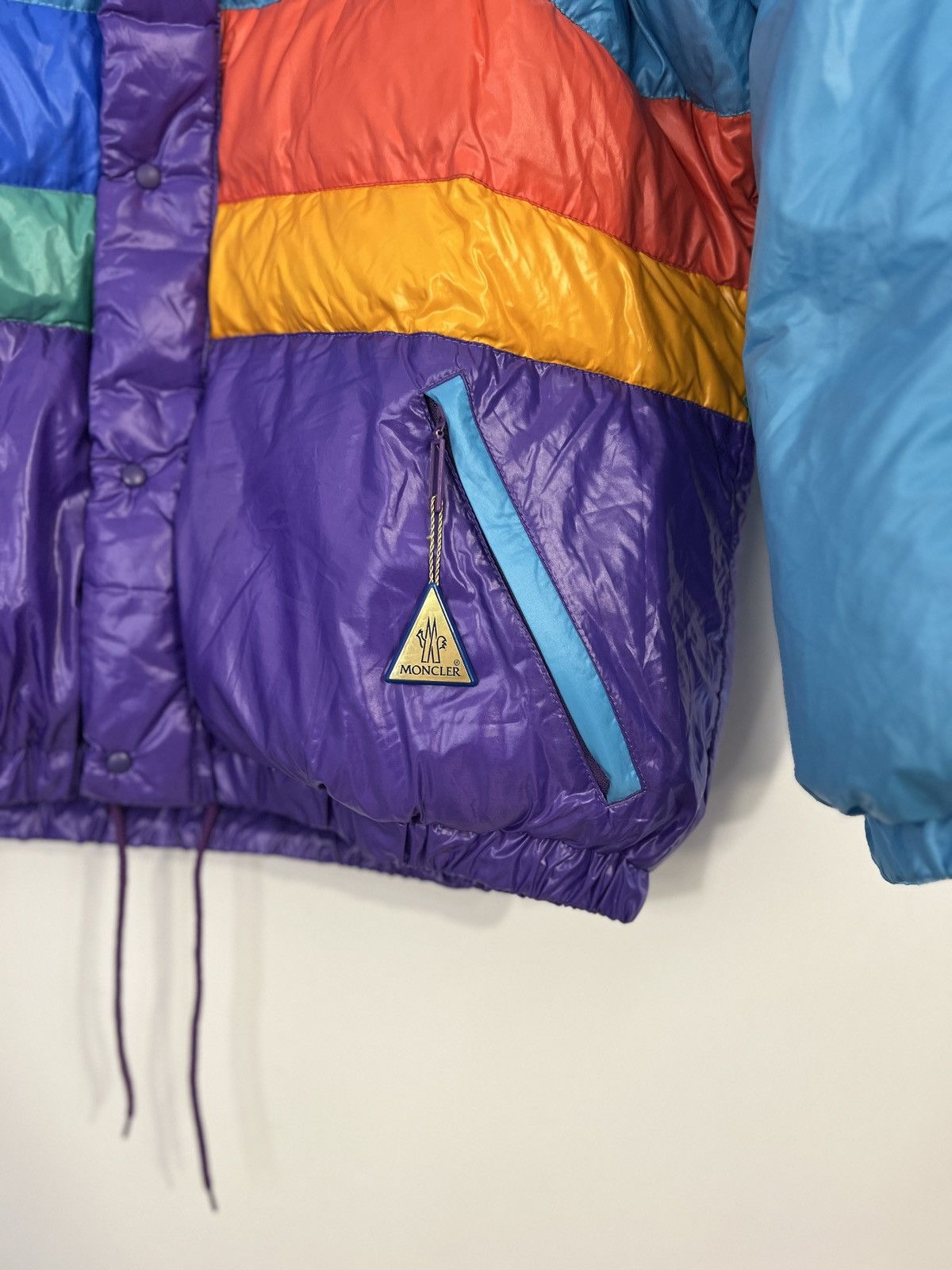 Moncler × Vintage Moncler grenoble vintage 1980's rare puffer Size L / US 10 / IT 46 - 4 Thumbnail
