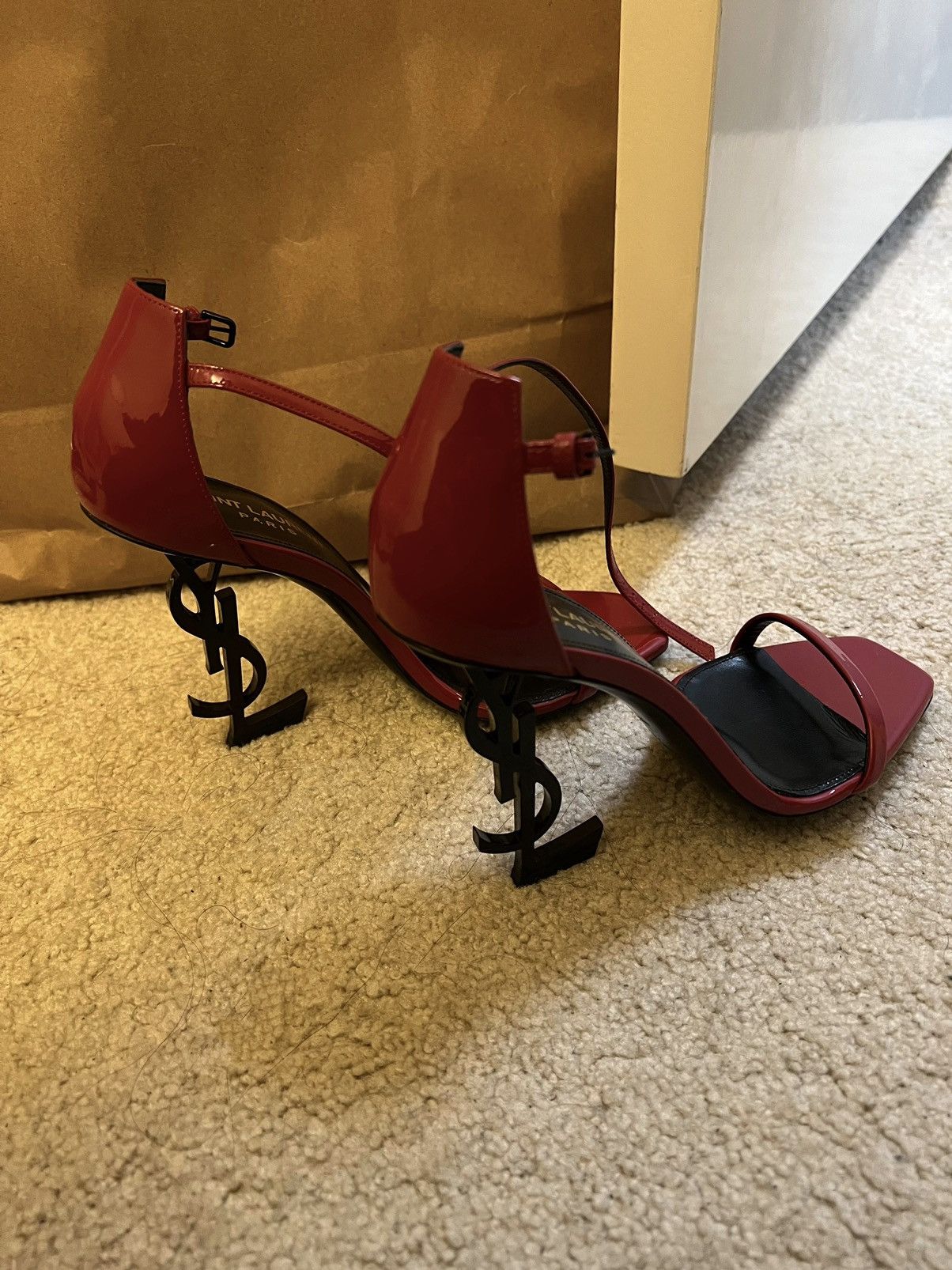 Yves Saint Laurent SAINT LAURENT OPYUM SANDALS Size US 7 / IT 37 - 2 Thumbnail