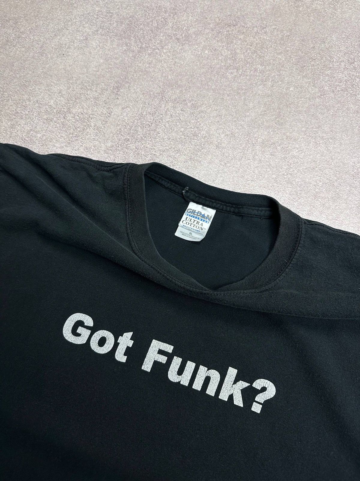 Vintage Vintage Got Funk Destroyed Humour Retro T-shirt XL Size US XL / EU 56 / 4 - 3 Thumbnail