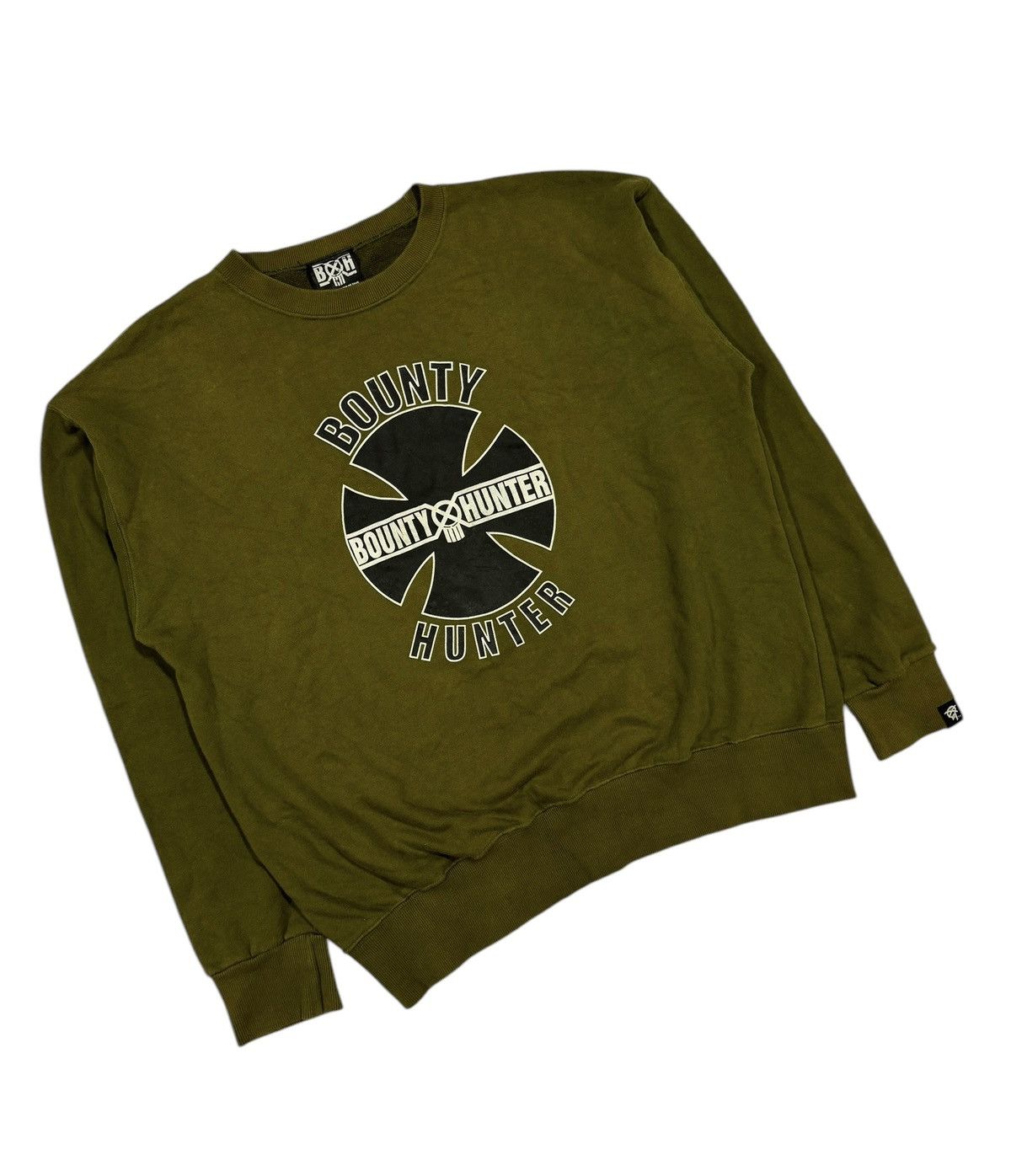 Bounty Hunter × Vintage Vtg🔥Bounty Hunter Og Logo Pullover Sweatshirt Size US L / EU 52-54 / 3 - 7 Thumbnail