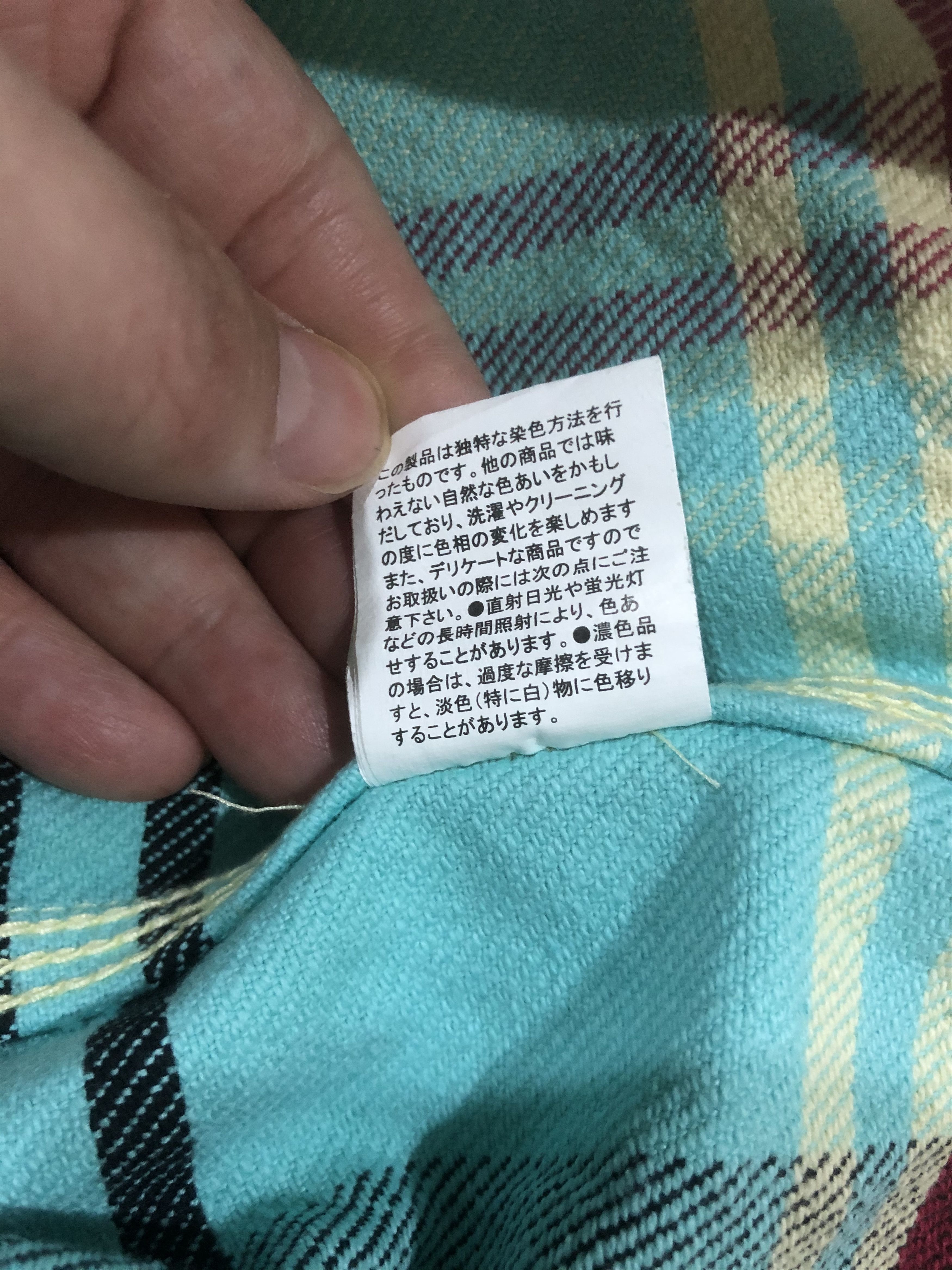 Japanese Brand Houston Union Made Heavy Cotton Flannel Shirt Size US L / EU 52-54 / 3 - 11 Thumbnail
