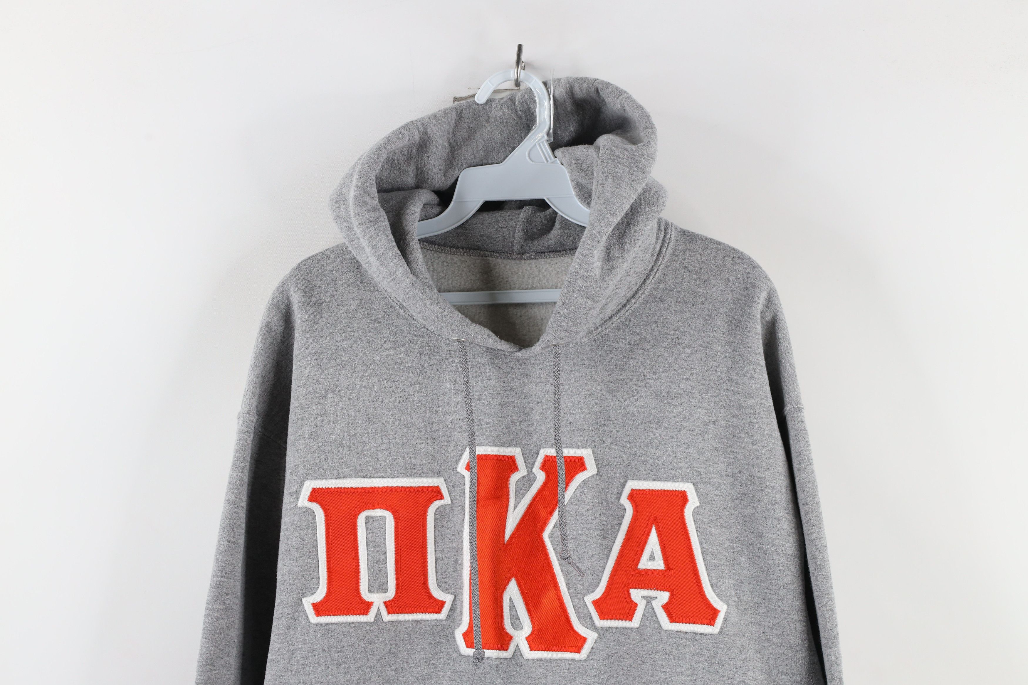 Vintage Vintage 90s Pi Alpha Kappa Fraternity Hoodie Sweatshirt Size US L / EU 52-54 / 3 - 2 Thumbnail