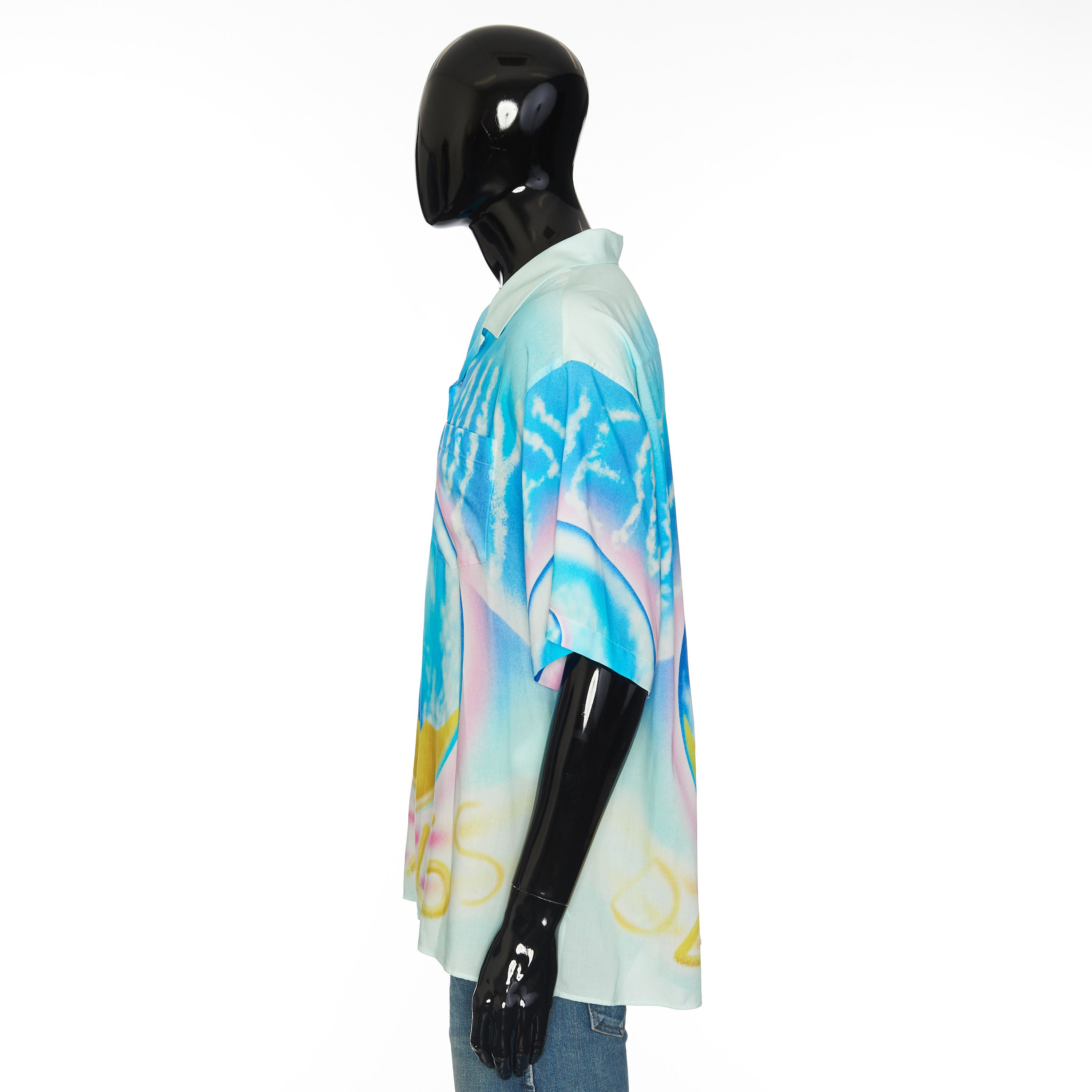 Celine x Marcelo Lavin Collaboration Heavenly Days Print Size 38 Size US S / EU 44-46 / 1 - 3 Thumbnail