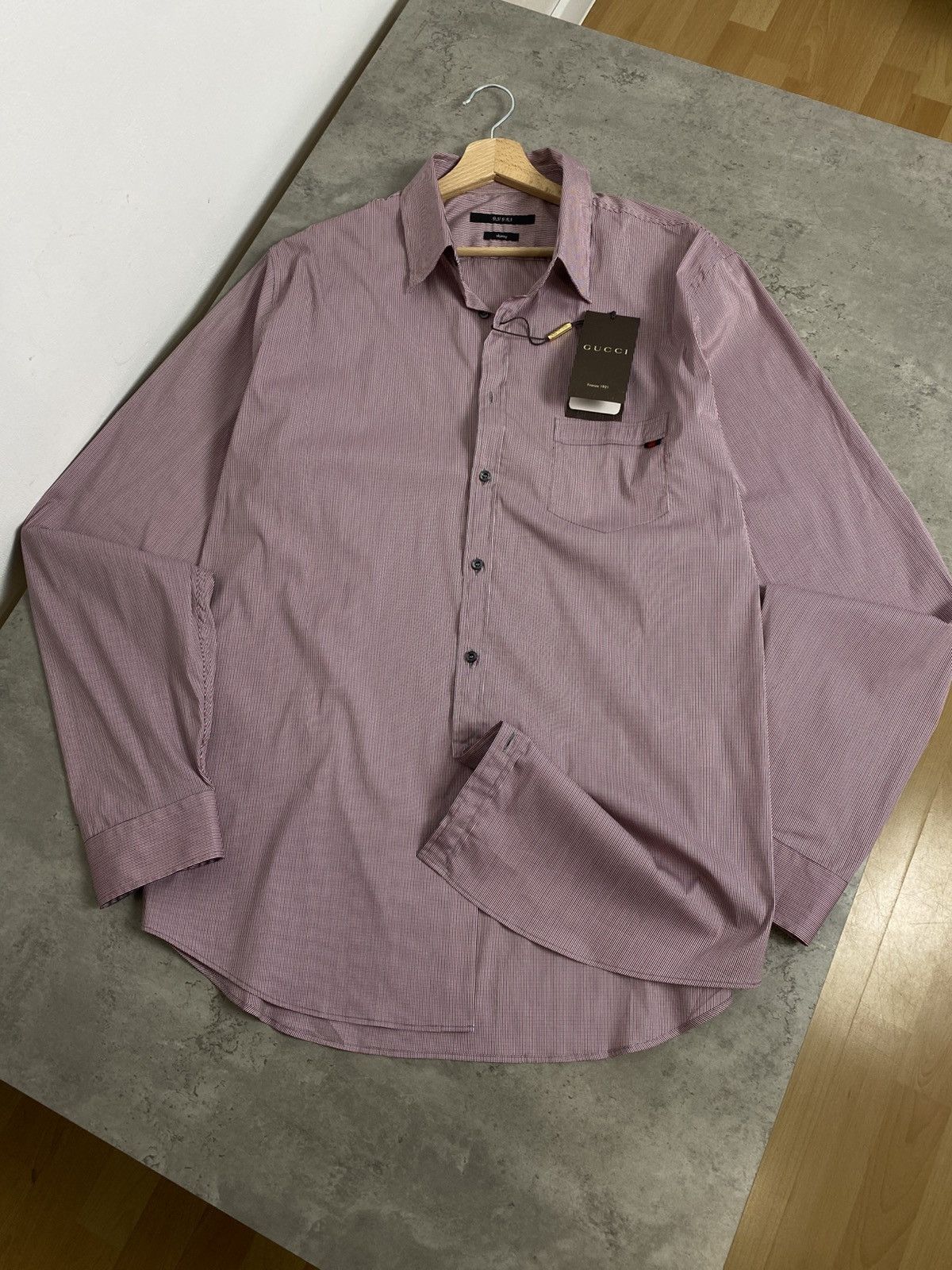 Gucci Gucci shirt size 43/17 Xl new Size US XL / EU 56 / 4 - 1 Thumbnail