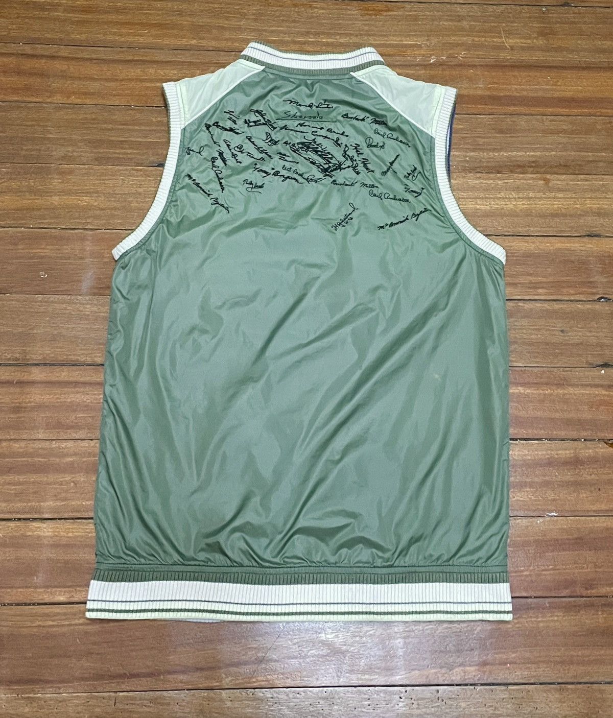 Diesel Very Rare Vintage Brand Diesel Sukajan Reversible Vest 1990s Size US S / EU 44-46 / 1 - 2 Thumbnail