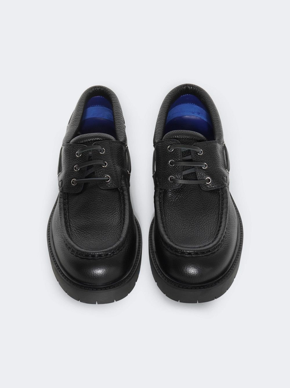Burberry o1mle0326 Raft Boat Shoes in Black Size US 8 / EU 41 - 5 Thumbnail