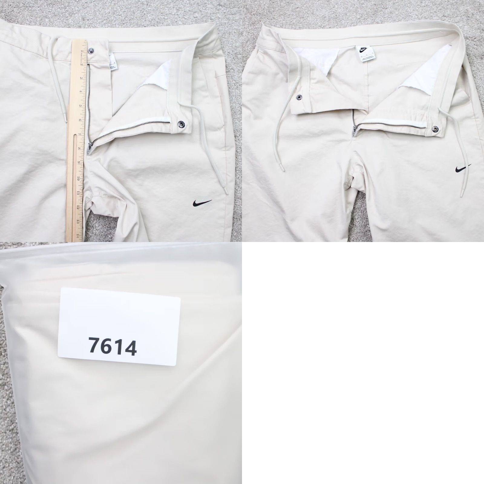 Nike Nike Pants Mens 34 Beige Cropped Tapered Poet? (Note: Unable to generate a proper title within constraints.) Size US 34 / EU 50 - 9 Thumbnail