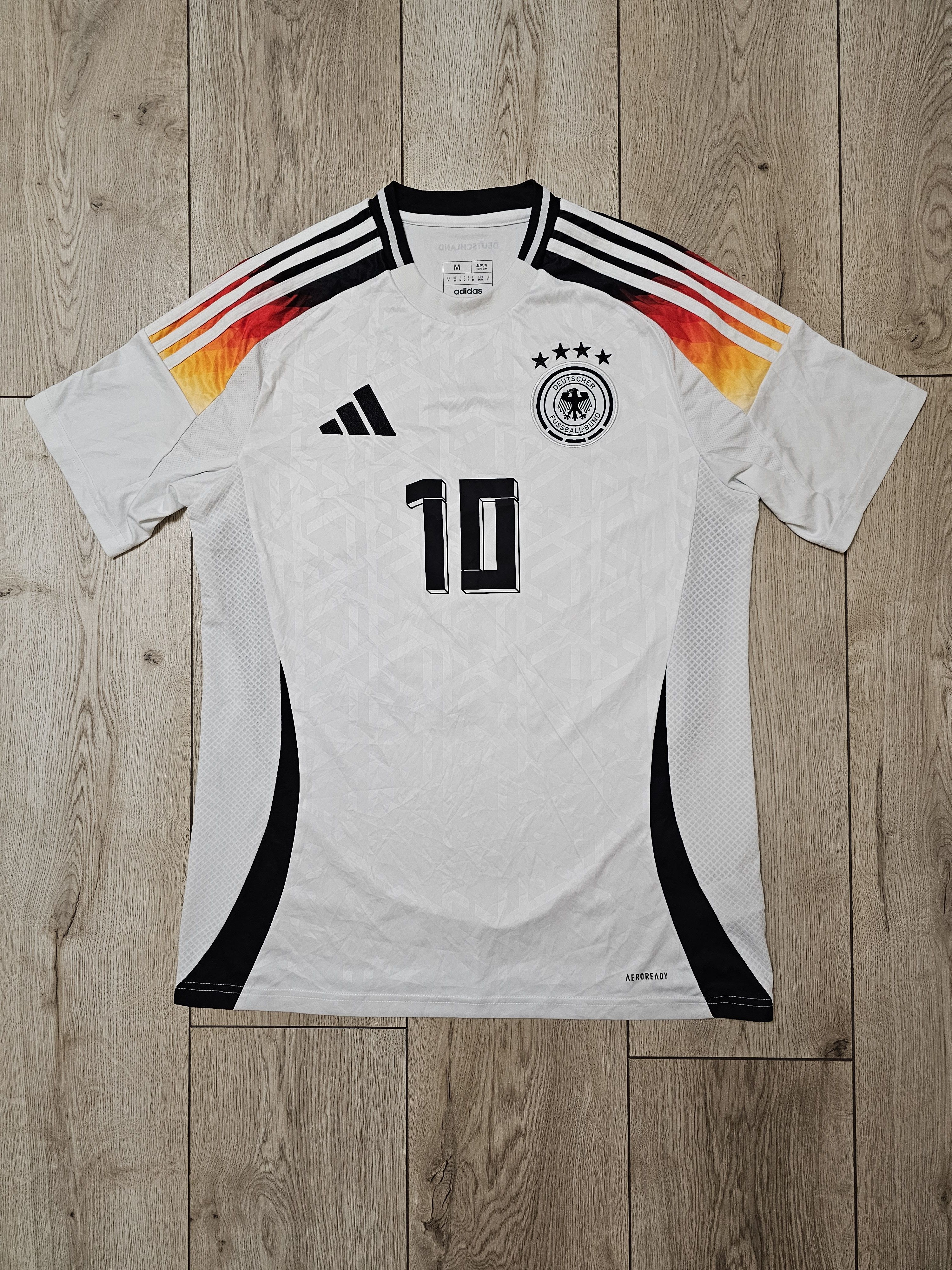 Adidas GERMANY 2024 HOME EURO MUSIALA FOOTBALL SHIRT SOCCER JERSEY Size US M / EU 48-50 / 2 - 2 Thumbnail