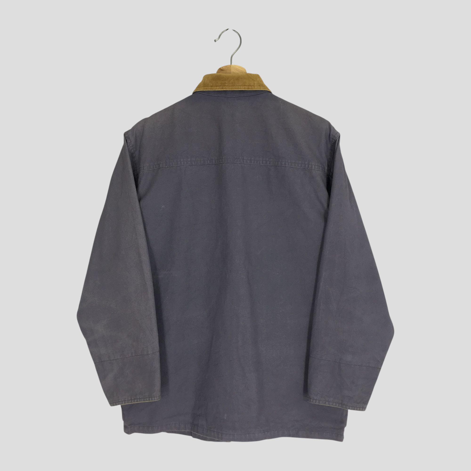 Vintage Vintage 90s Denim Faded Workers Jacket Size US M / EU 48-50 / 2 - 2 Thumbnail