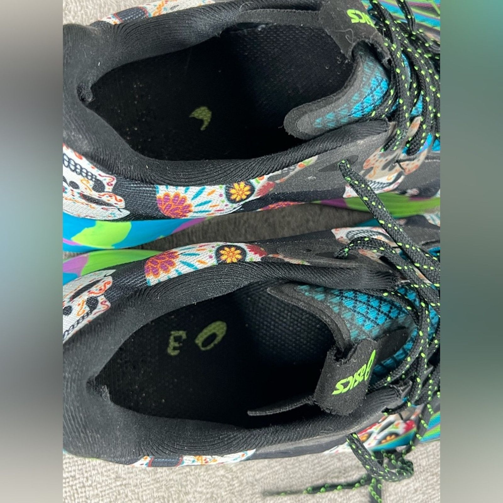 Asics Asics Noosa Tri 15 Women’s Shoes Avant Dia De Los Muertos Size US 8 / IT 38 - 9 Thumbnail