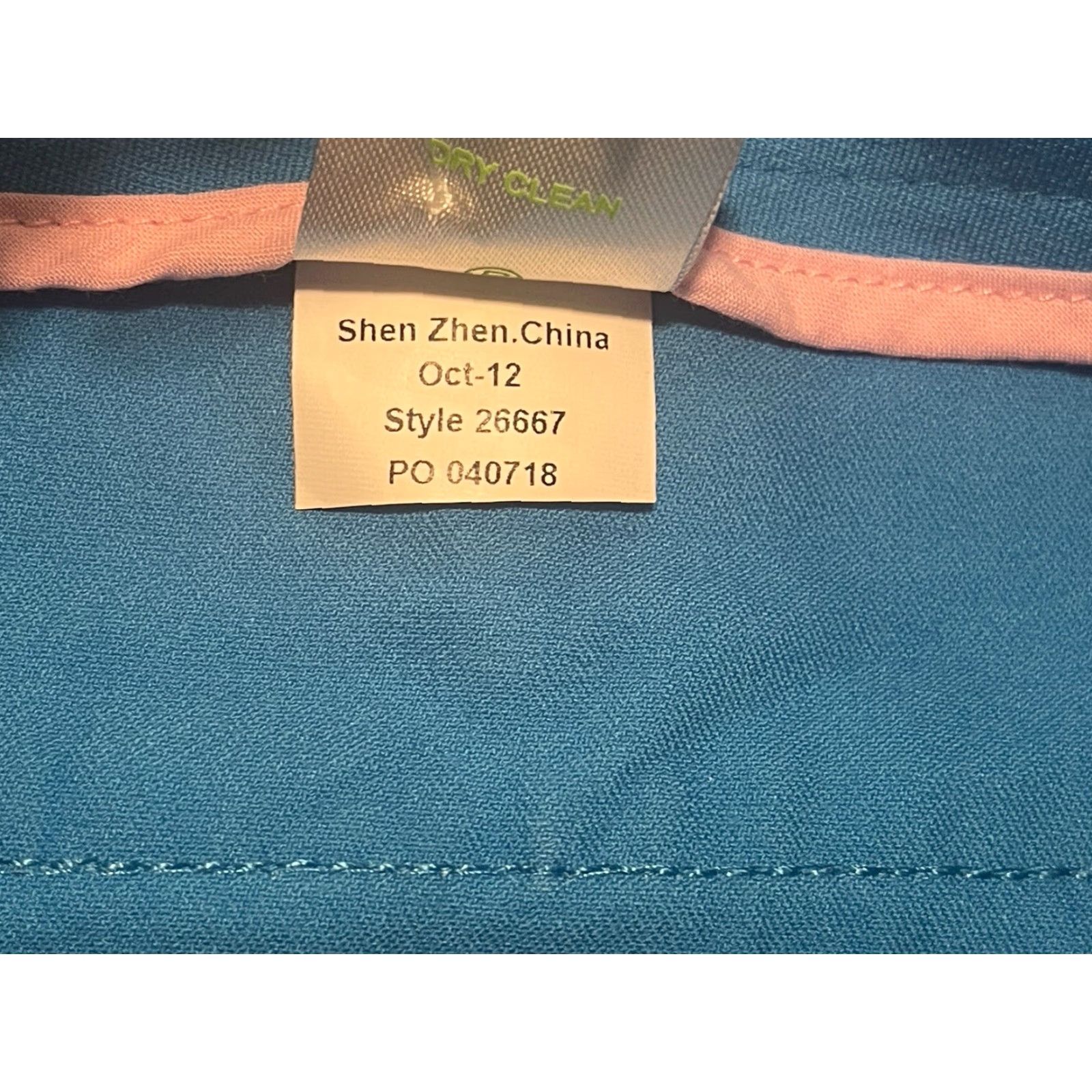 Lilly Pulitzer VINTAGE Lilly Pulitzer Women Pants Capris Cropped Blue 97% Cotton 2% Spandex Size 0 NWT Size 25" / US 0 / IT 36 - 7 Thumbnail