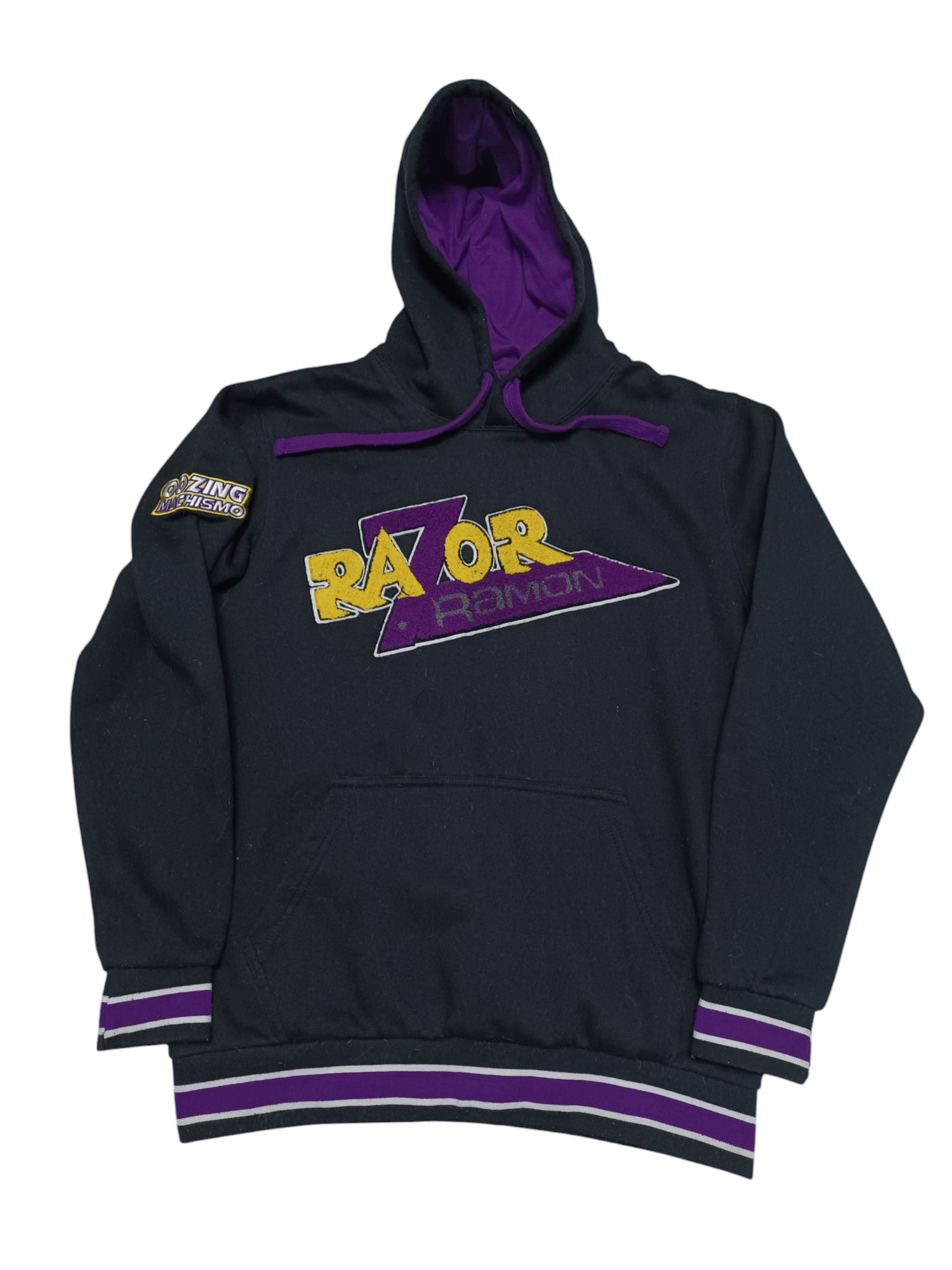 WWE RAZOR RAMON WWE BIGLOGO EMBROIDERED MERCH HOODIE Size US M / EU 48-50 / 2 - 1 Thumbnail