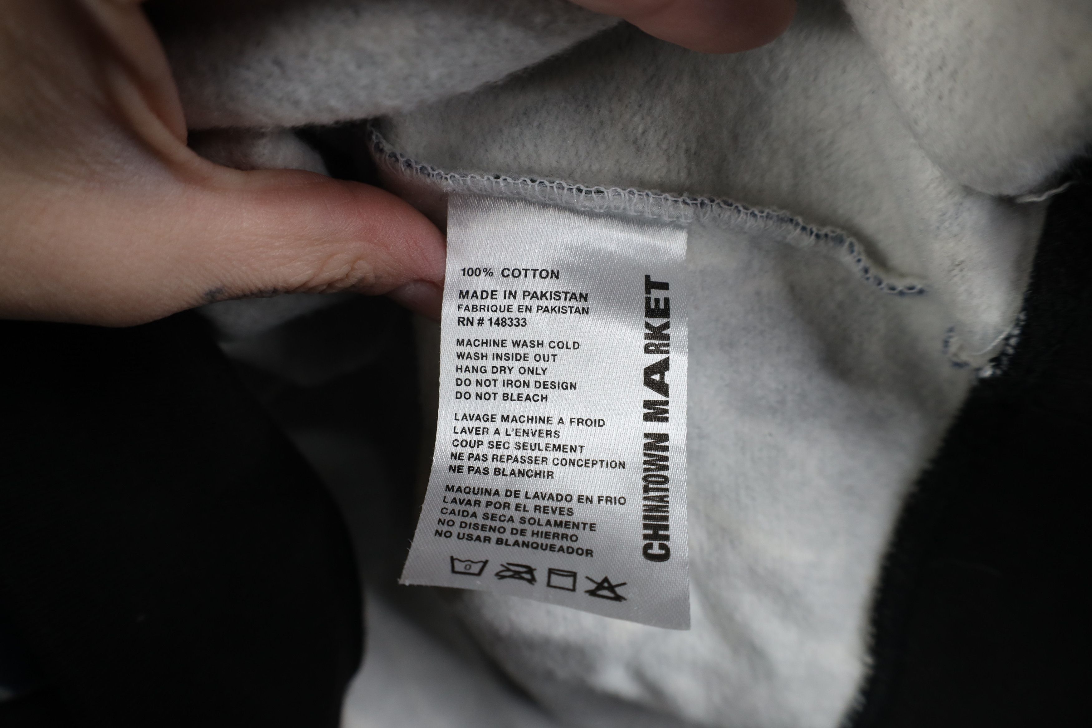 Vintage Chinatown Market Spell Out Jigsaw Puzzle Hoodie Sweatshirt Size US L / EU 52-54 / 3 - 11 Thumbnail