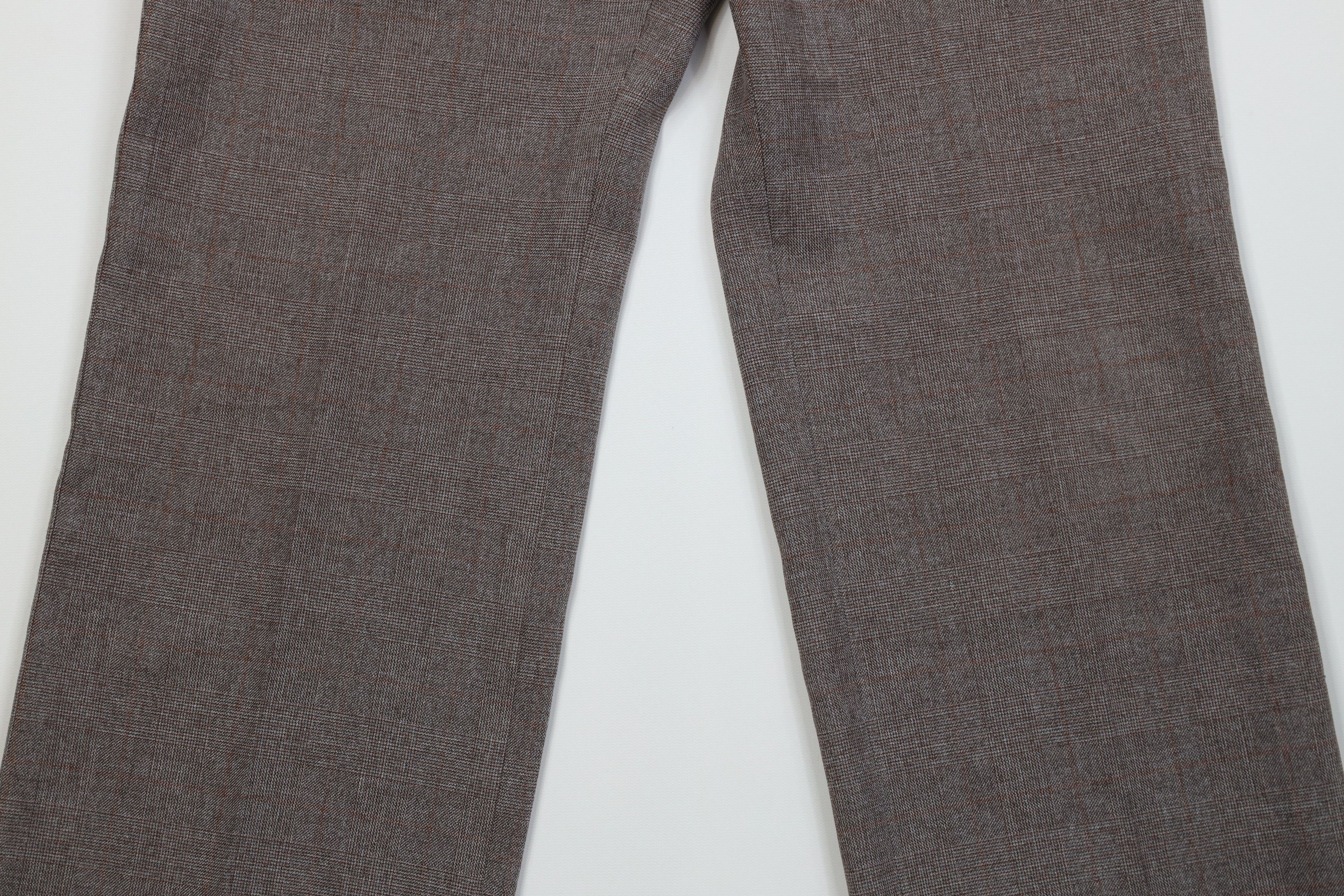 Levi's Vintage 70s Levis Wide Leg Chino Pants Trousers Plaid USA Size US 30 / EU 46 - 3 Thumbnail