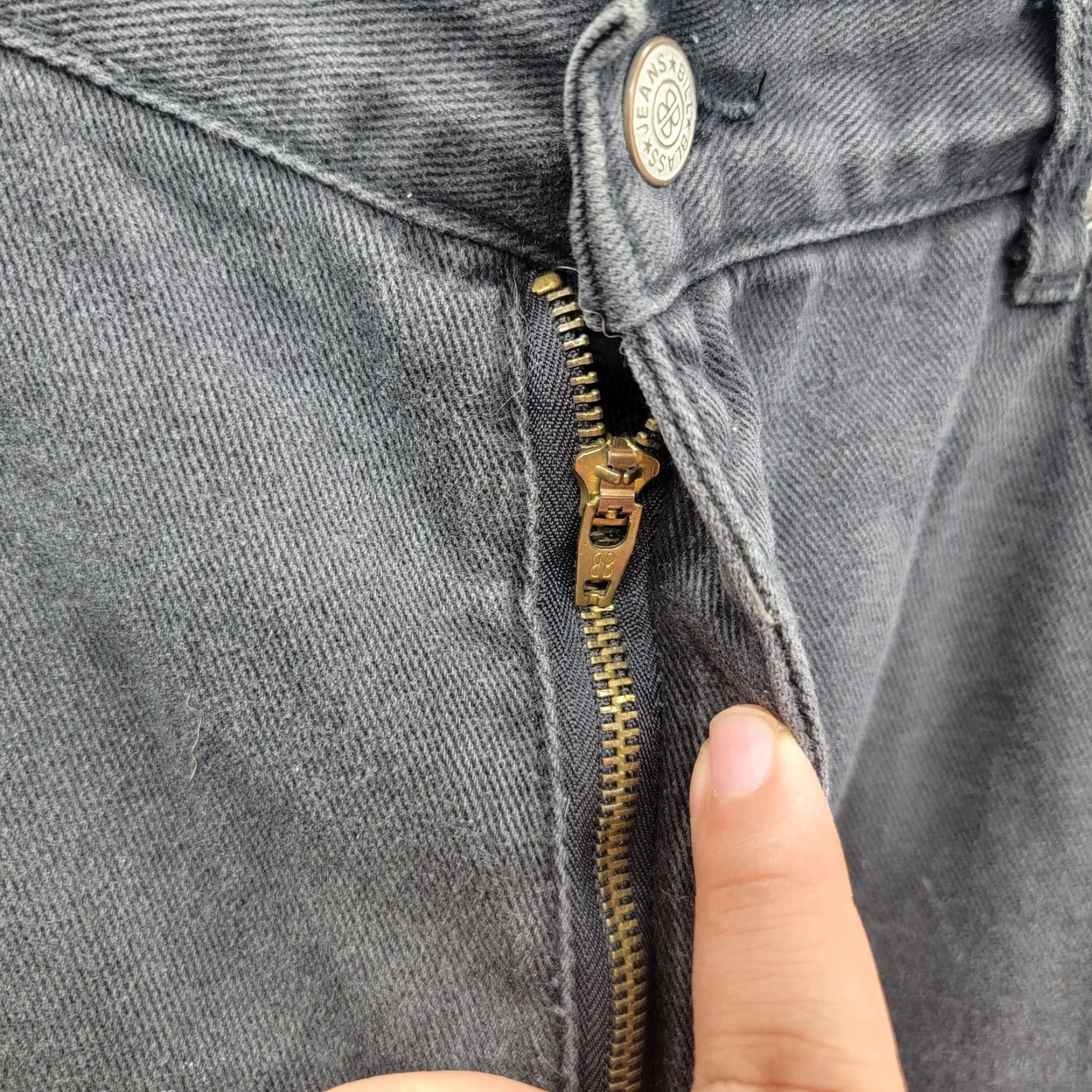 Bill Blass Bill Blass Easy Fit Jeans Womens Size 16 Black mom high rise vintage Pants Size 38" / US 16 / IT 52 - 6 Thumbnail