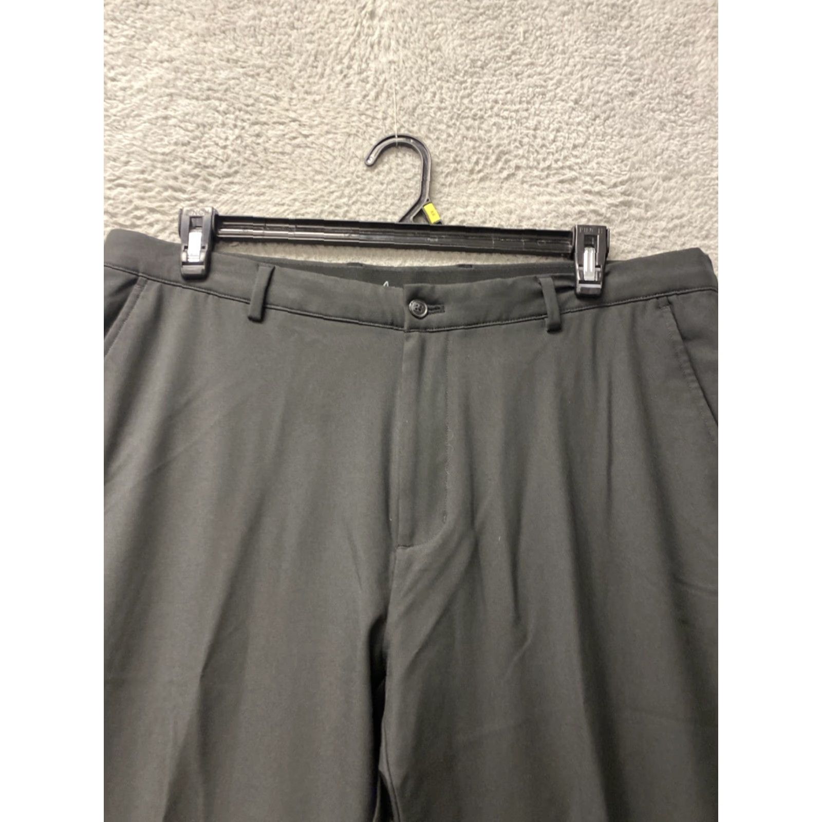 Vintage Greg Norman Men's Golf Dress Pants 38Wx34L Black Size US 38 / EU 54 - 2 Thumbnail