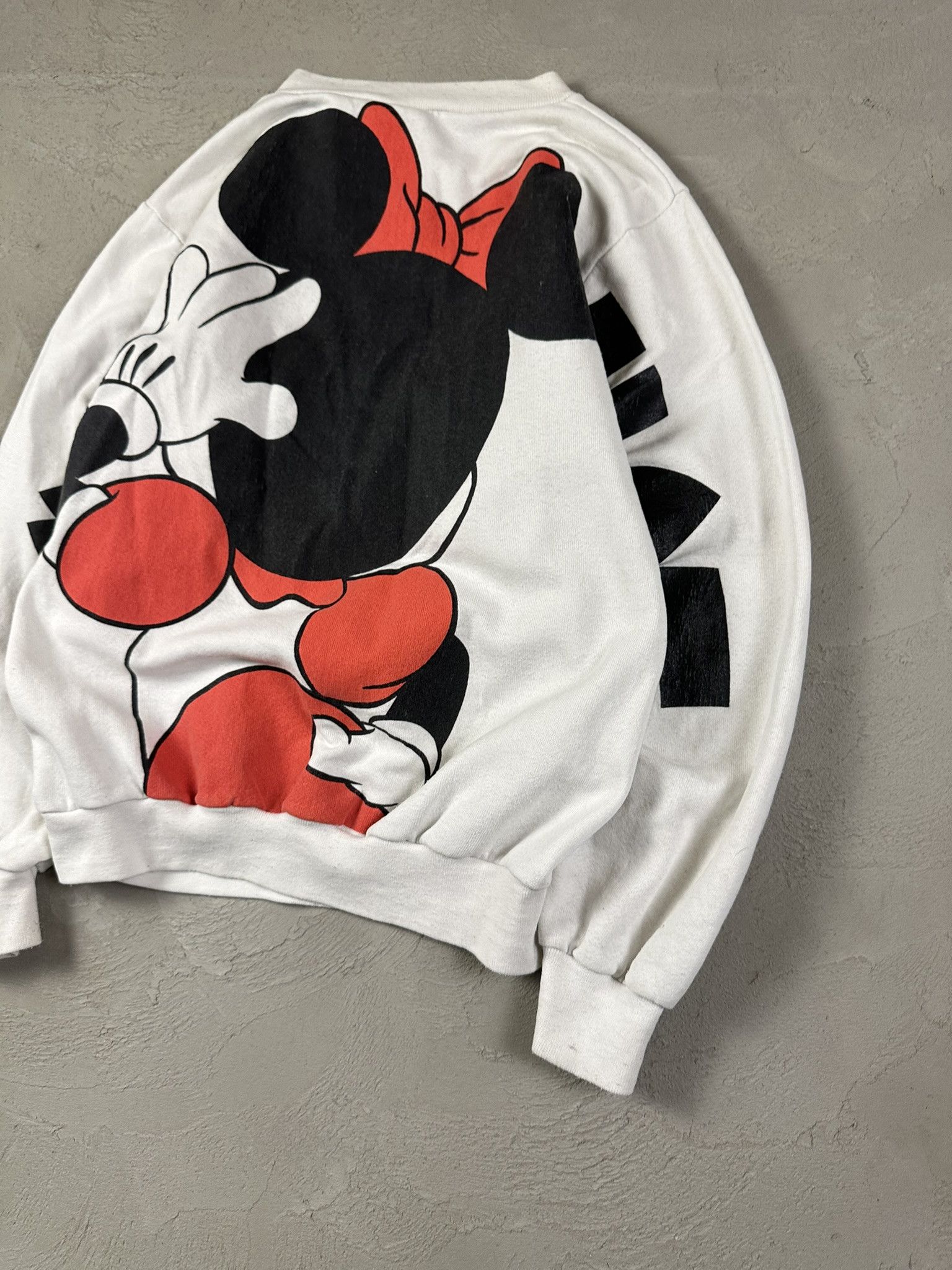 Cartoon Network × Disney × Vintage 90s Vintage Minnie Mouse Fullprint Sweatshirt Crewneck Rare Size S / US 4 / IT 40 - 11 Thumbnail