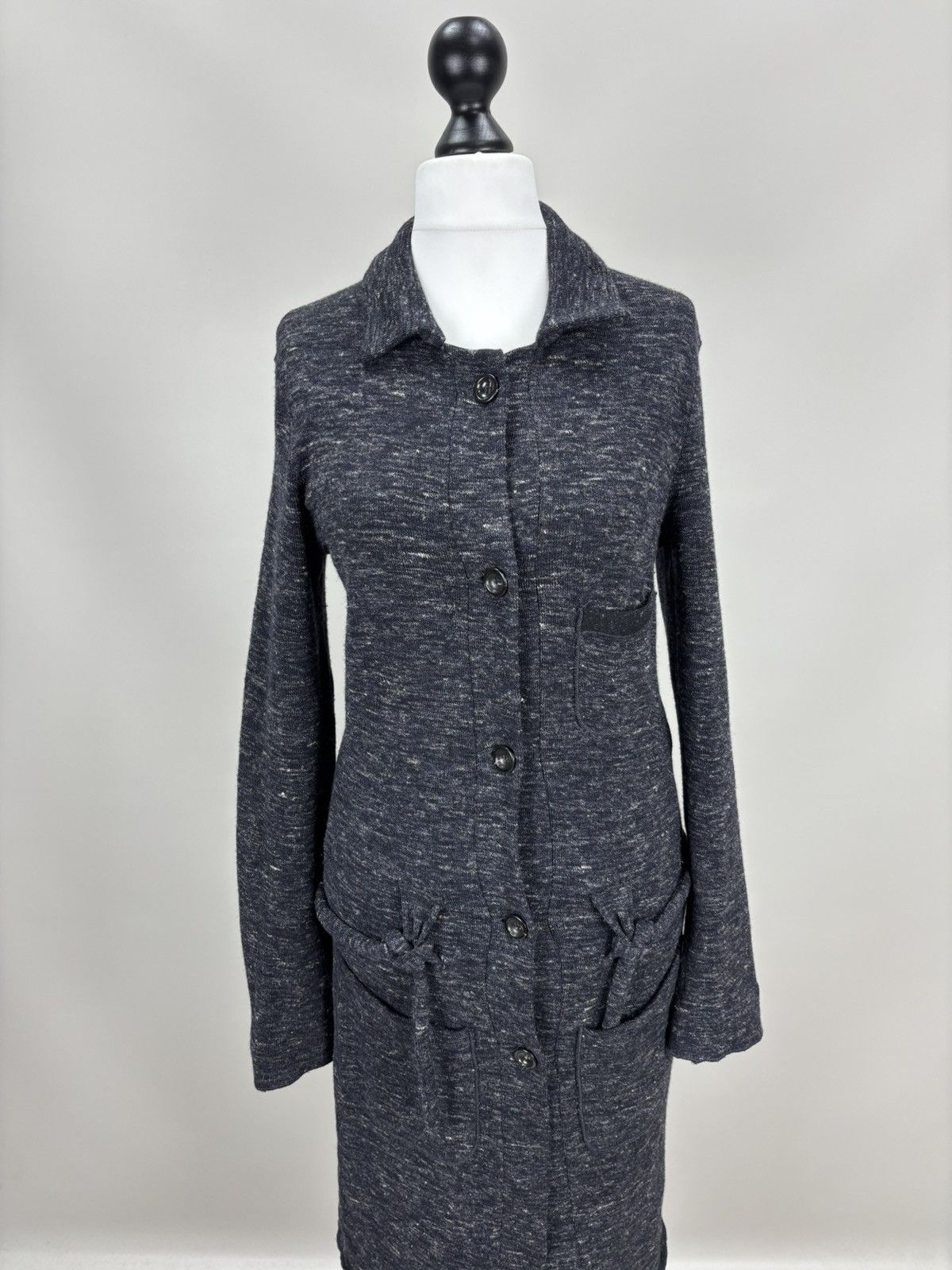 Transit Womens cardigan Transit Par Such Size 3 Color Gray Size M / US 6-8 / IT 42-44 - 2 Thumbnail