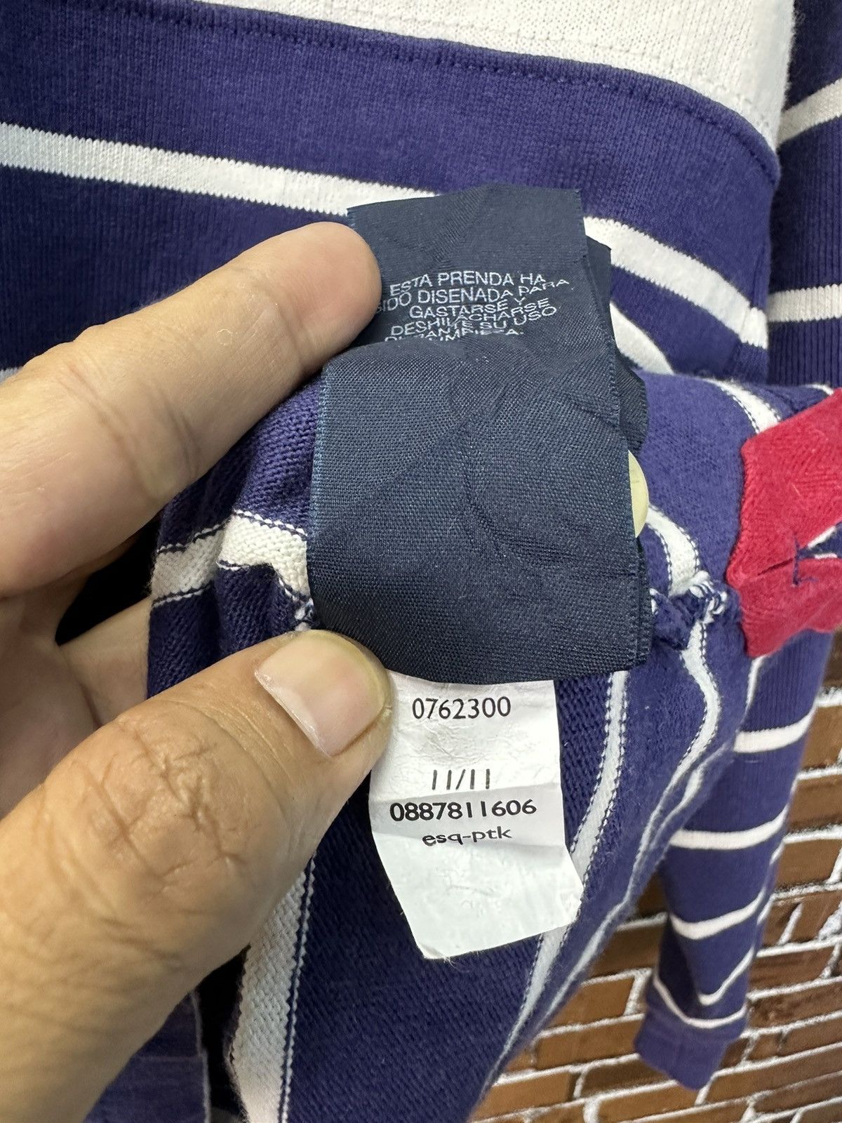Tommy Hilfiger Tommy Hilfiger Vintage Fit Rugby Polo A919 Size US S / EU 44-46 / 1 - 14 Thumbnail