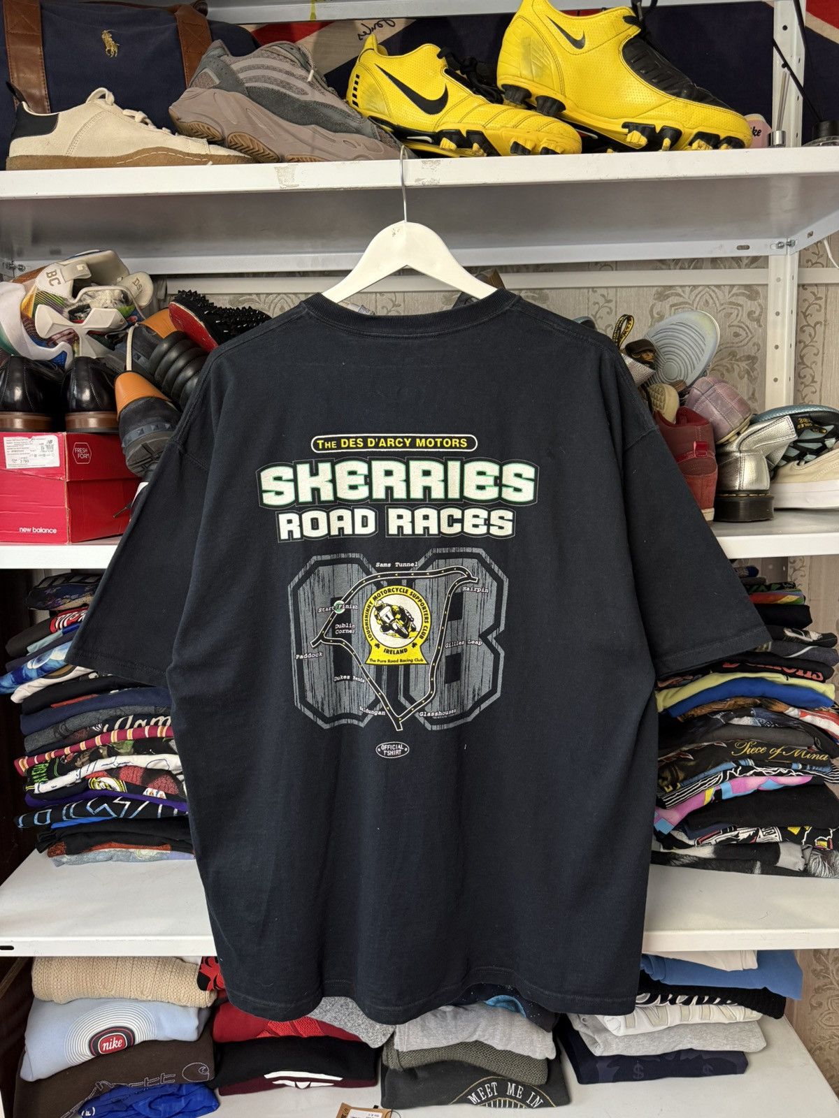 Formula 1 Vintage Moto Racing Skerries Road Races Y2K Size US XXL / EU 58 / 5 - 3 Thumbnail
