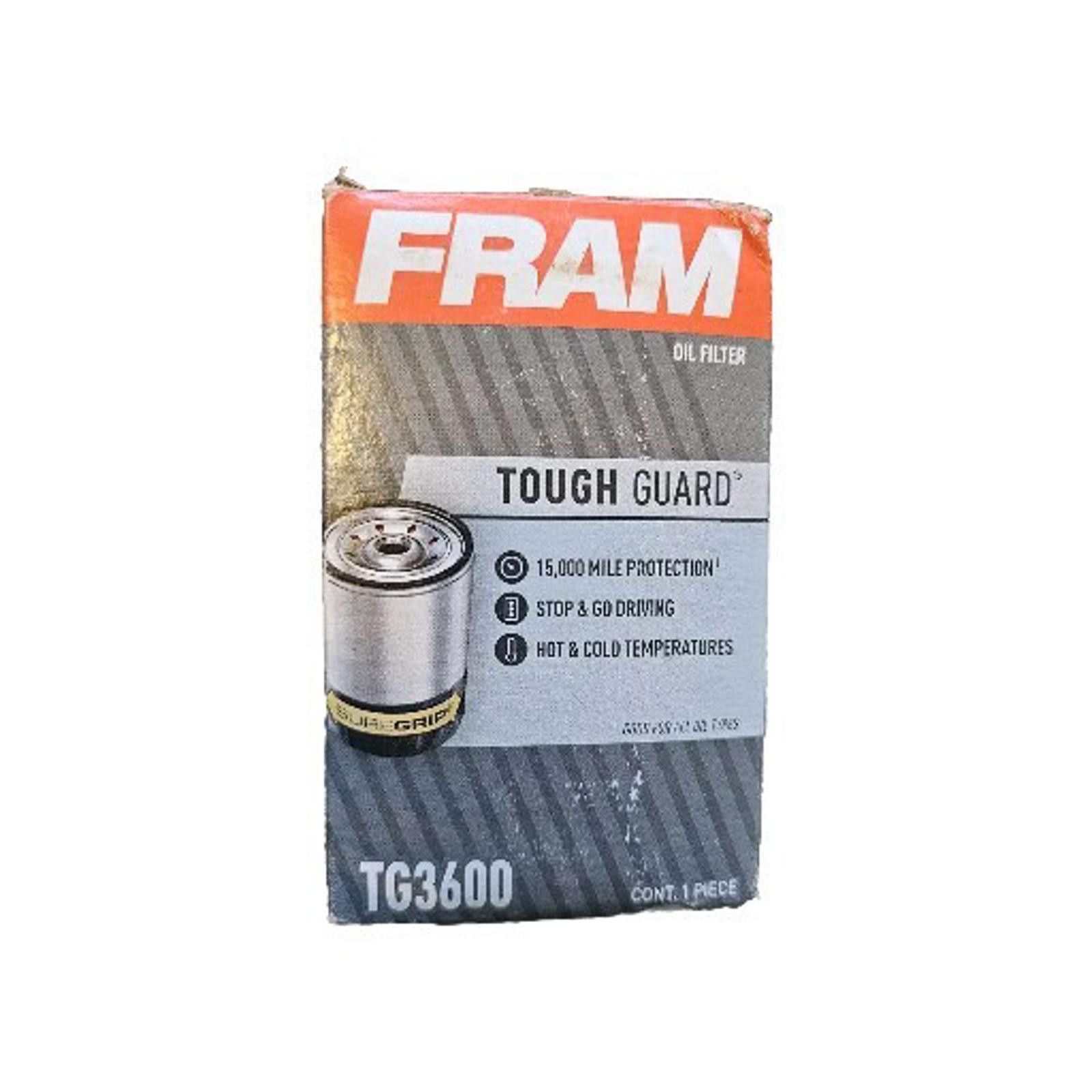 Marithe + Francois Girbaud Fram TG3600 Tough Guard TG3600 Premium Oil Filter, Size ONE SIZE - 1 Preview
