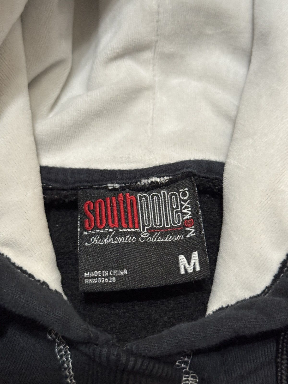 Southpole Vintage Y2K Southpole Black Hip Hop Grunge Hoodie Sweatshirt Size US M / EU 48-50 / 2 - 3 Thumbnail
