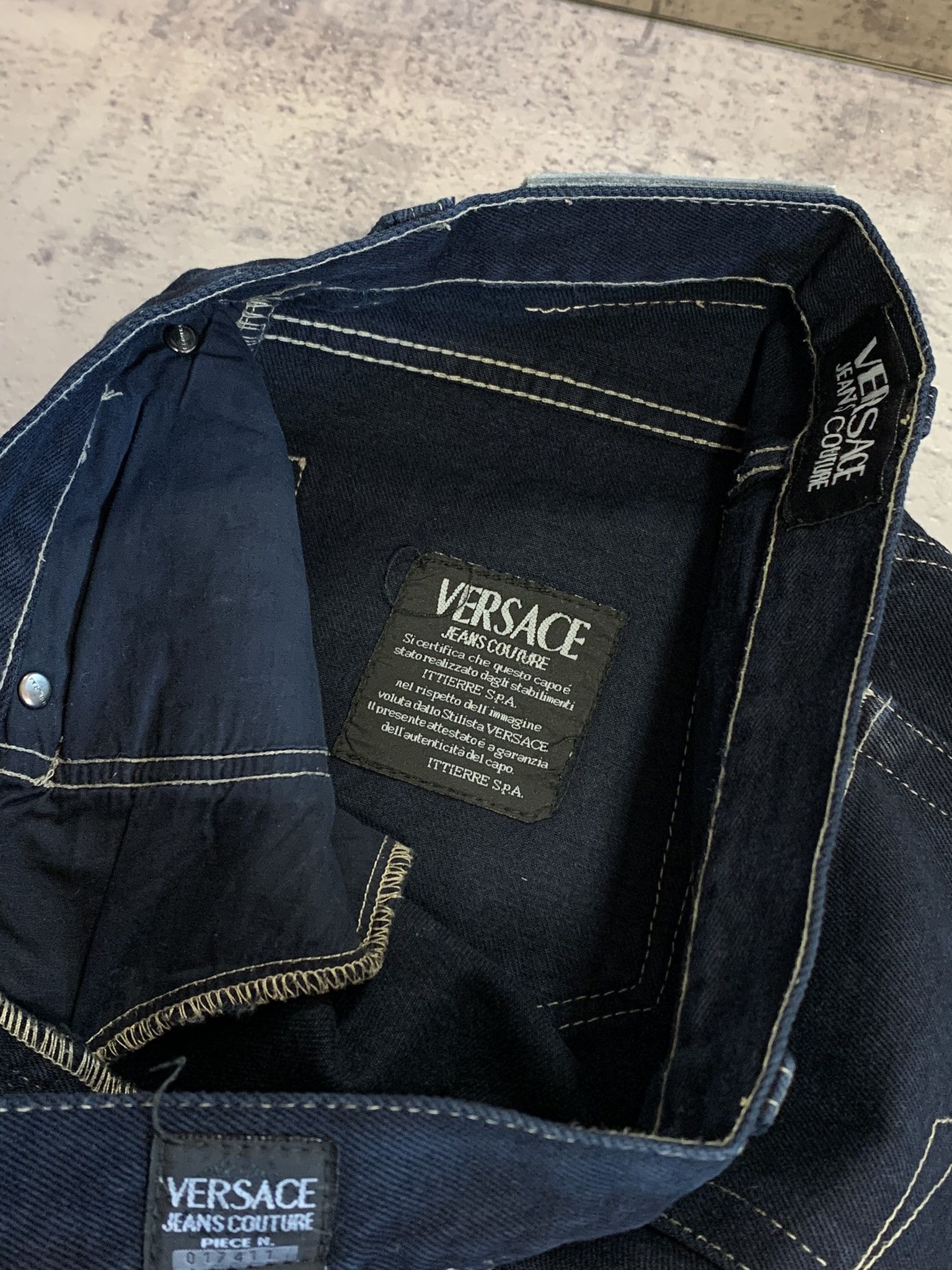 Versace Vintage Versace Jeans Couture Size US 33 - 15 Thumbnail