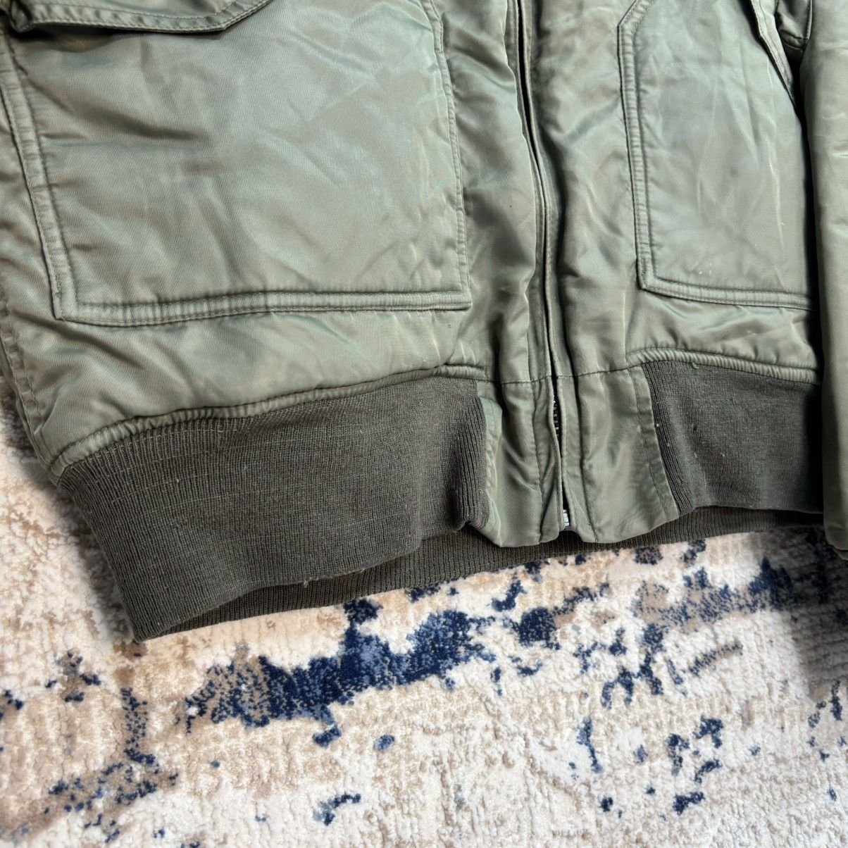 Vintage Vintage Bomber Jacket With Lucky Strike Patches Rare Design Size US L / EU 52-54 / 3 - 7 Thumbnail