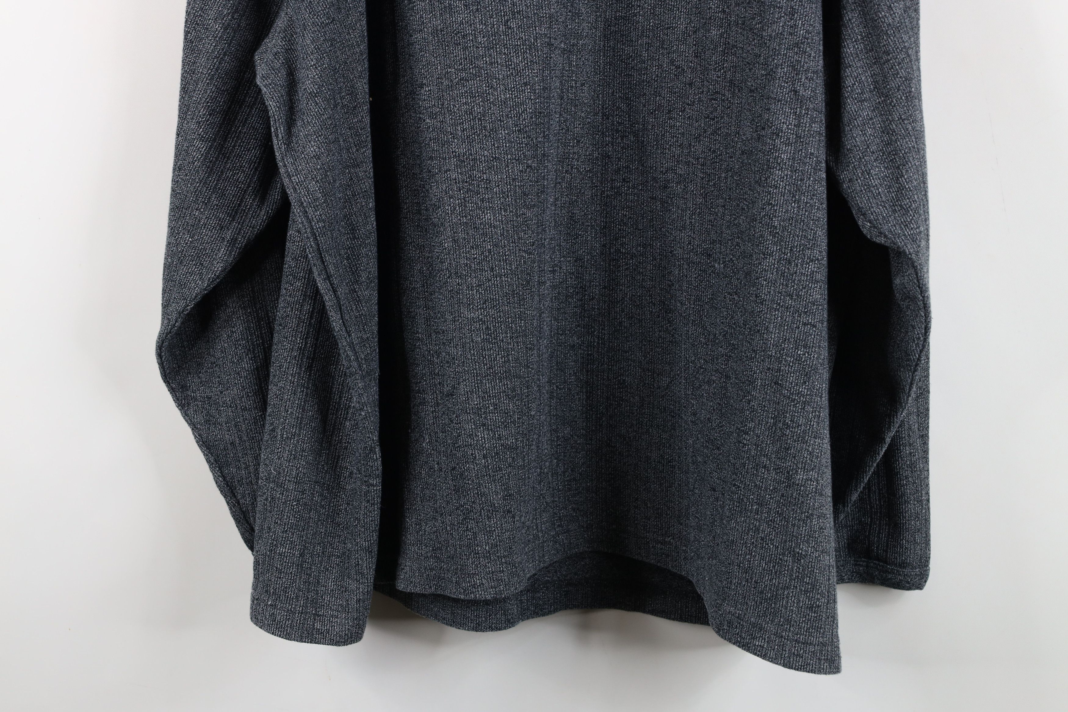 Vintage Vintage 90s Y2K Streetwear Ribbed Knit Long Sleeve T-Shirt Size US XXL / EU 58 / 5 - 11 Thumbnail