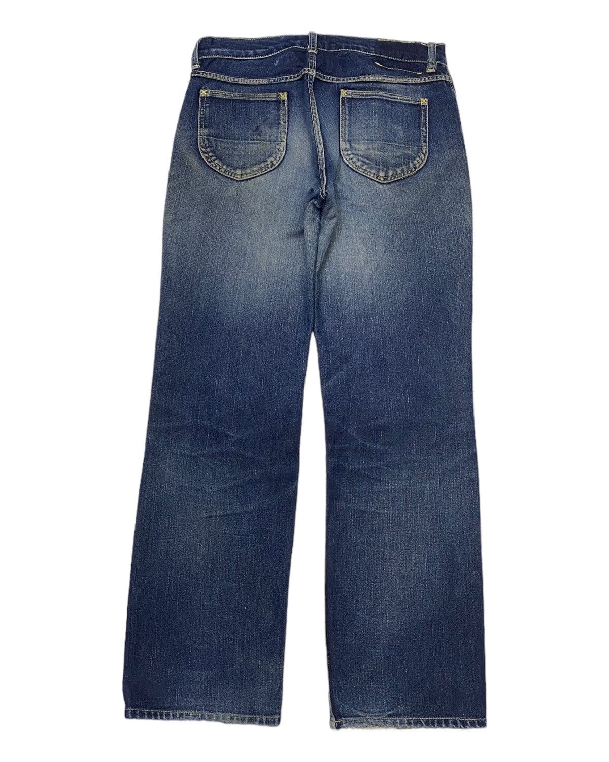 Denime × Japanese Brand Vintage Denime Distressed Denim Jeans Size US 31 - 2 Thumbnail