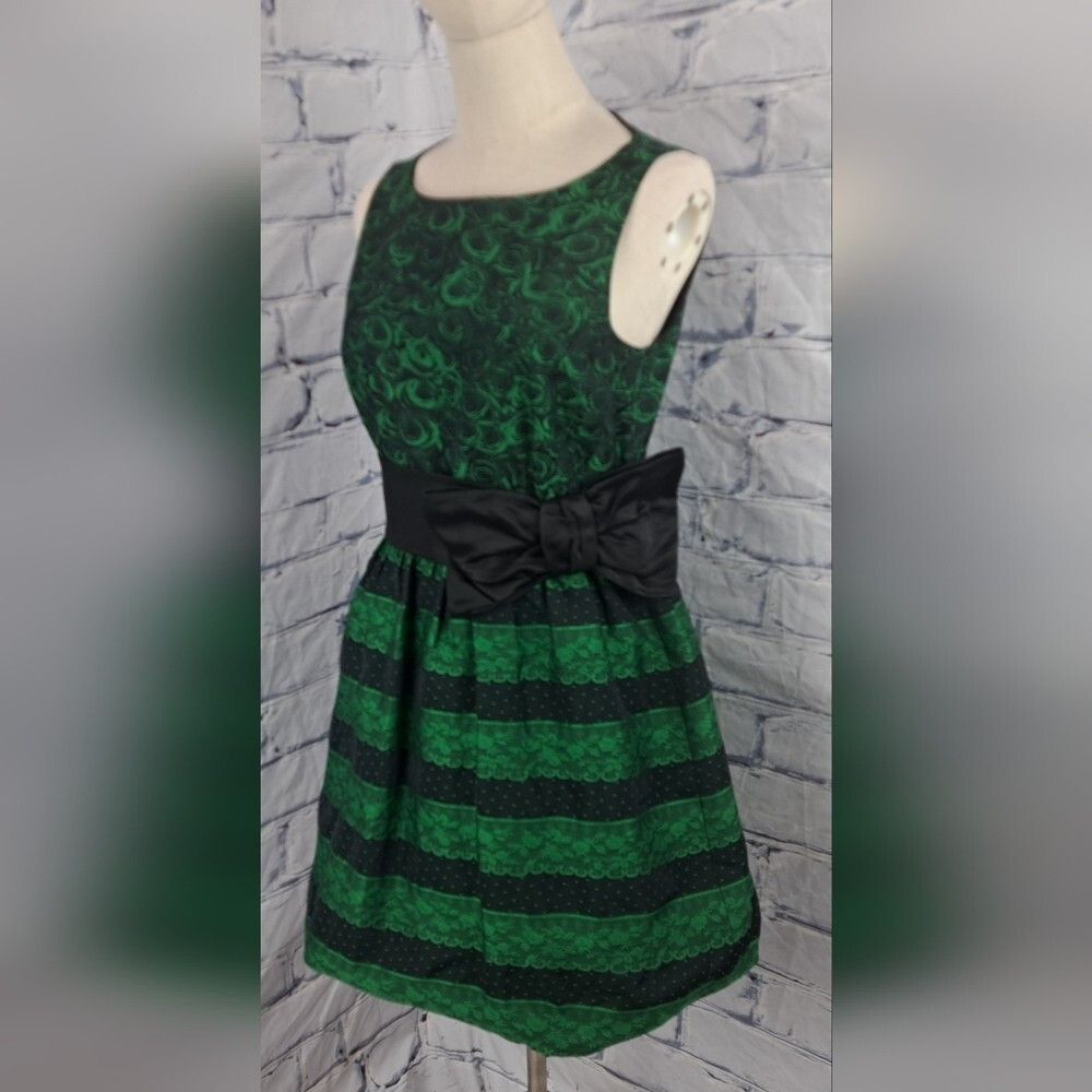 RED Valentino NWOT Red Valentino Women's Dress Bow Tie Casual Party Midi Size M / US 6-8 / IT 42-44 - 5 Thumbnail