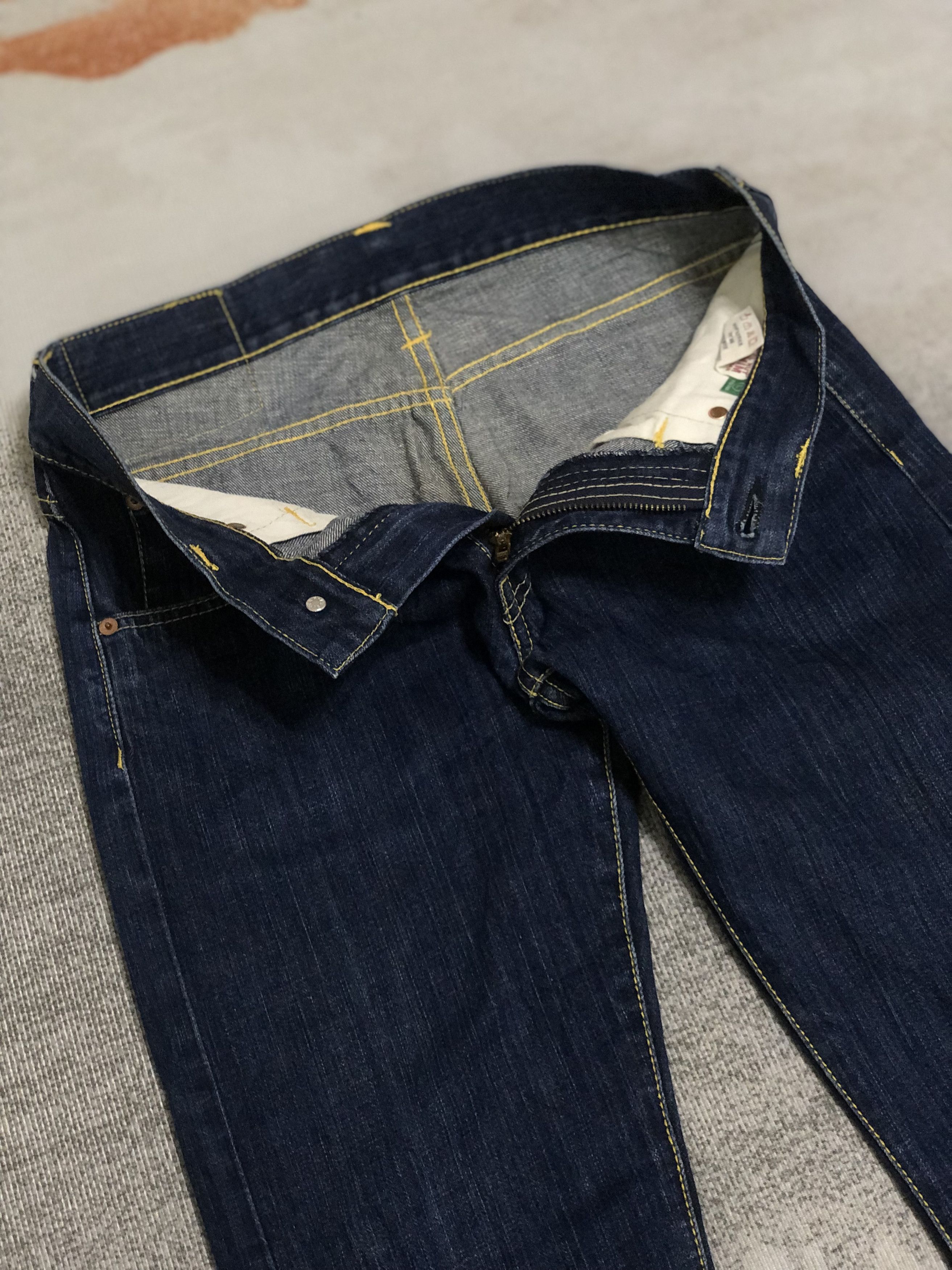 Japanese Brand Vintage Devil Nut Denim Pants Size US 28 / EU 44 - 9 Thumbnail