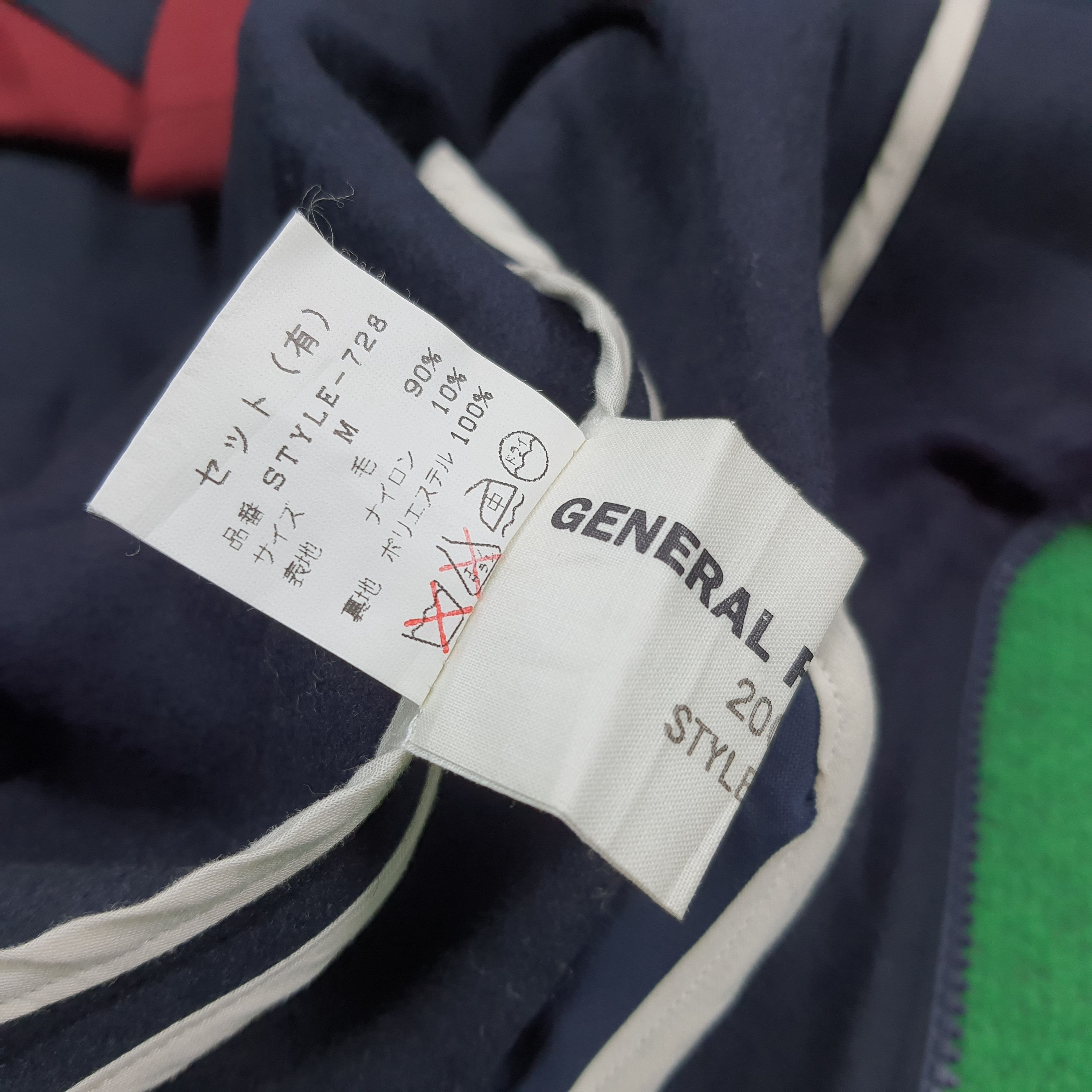 General Research Vintage General Research Style 728 Japan Wool Jacket C289N17 Size US M / EU 48-50 / 2 - 8 Thumbnail